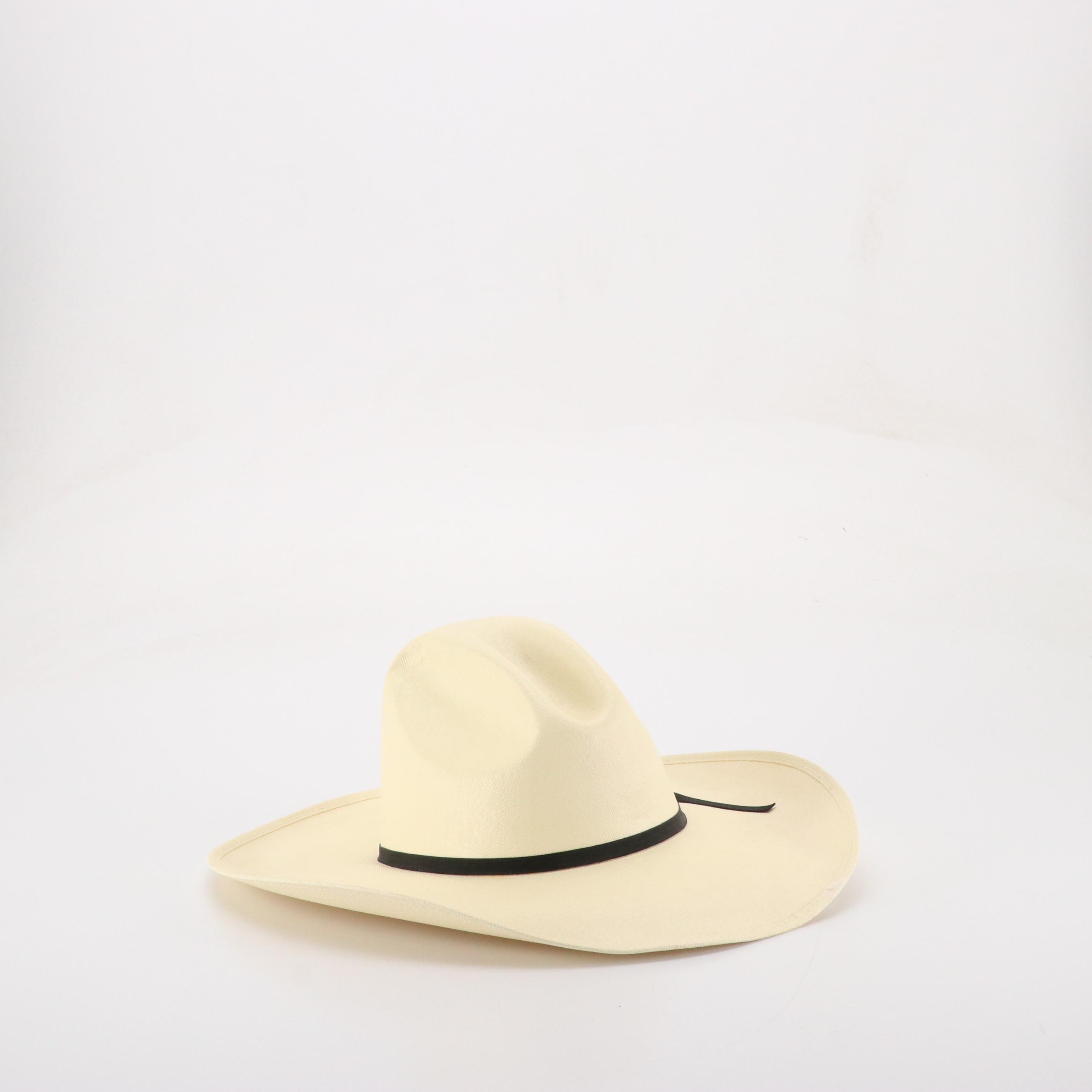Rodeo King, Double S and Other Western Hat in Canvas and Beaver Fur Felt