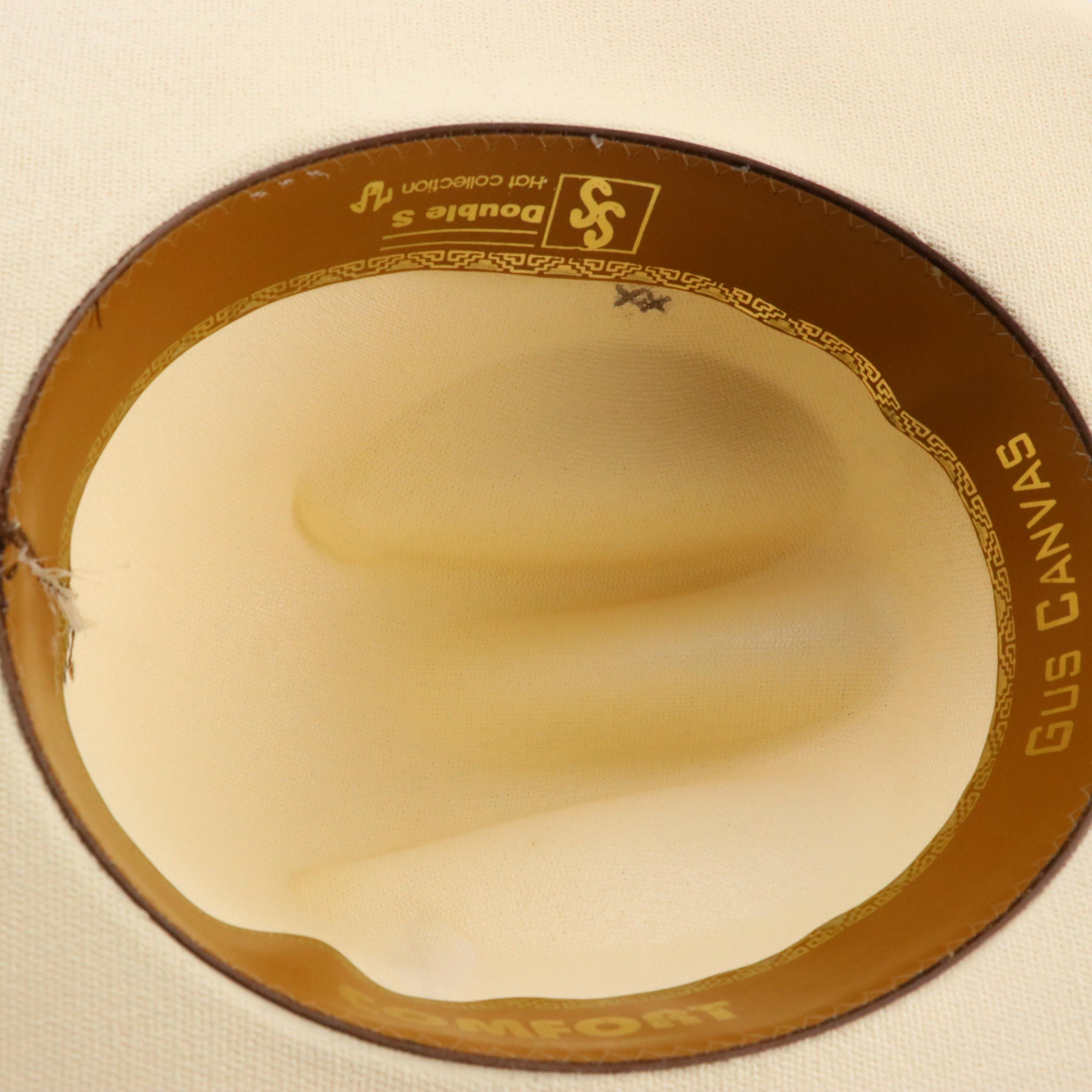 Rodeo King, Double S and Other Western Hat in Canvas and Beaver Fur Felt