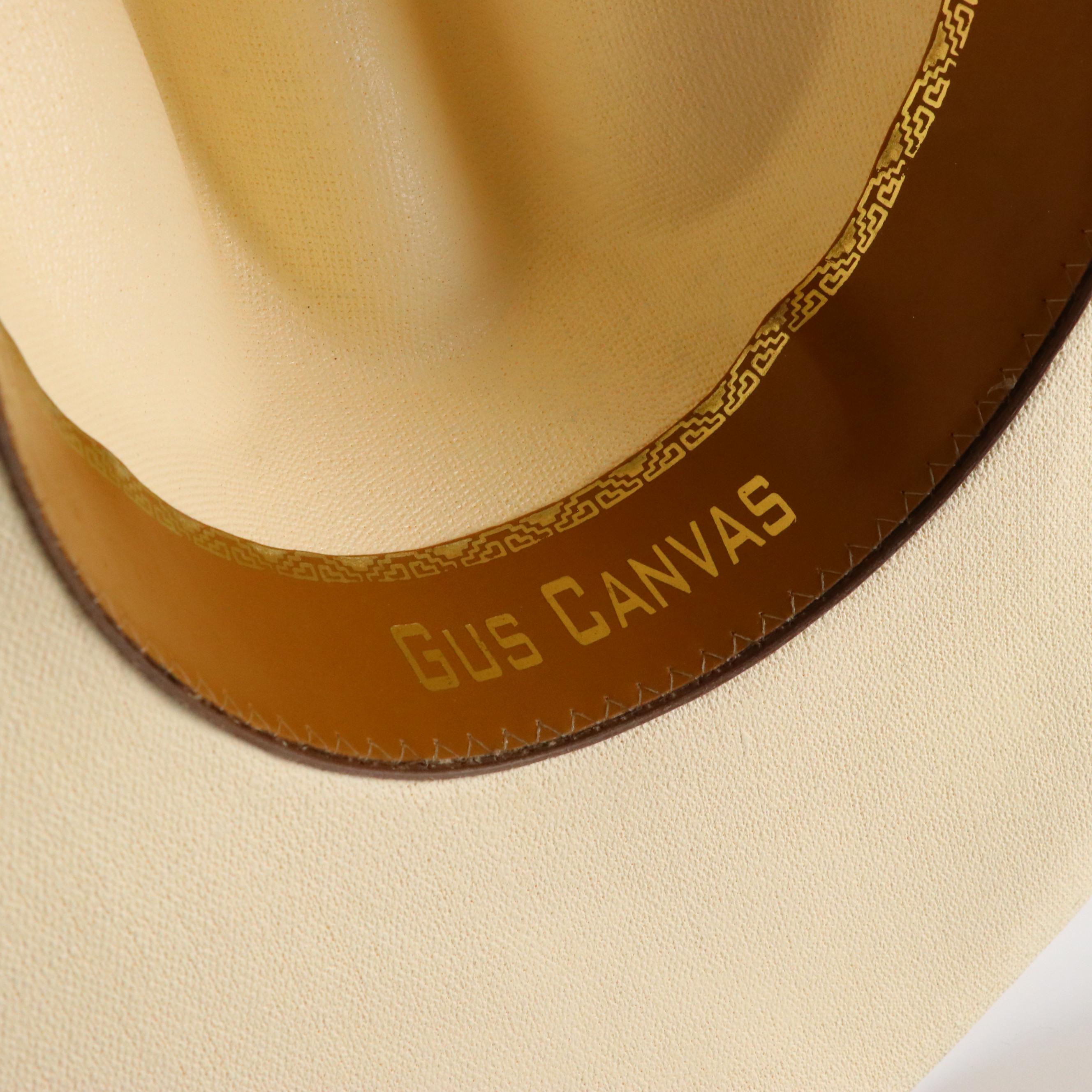 Rodeo King, Double S and Other Western Hat in Canvas and Beaver Fur Felt