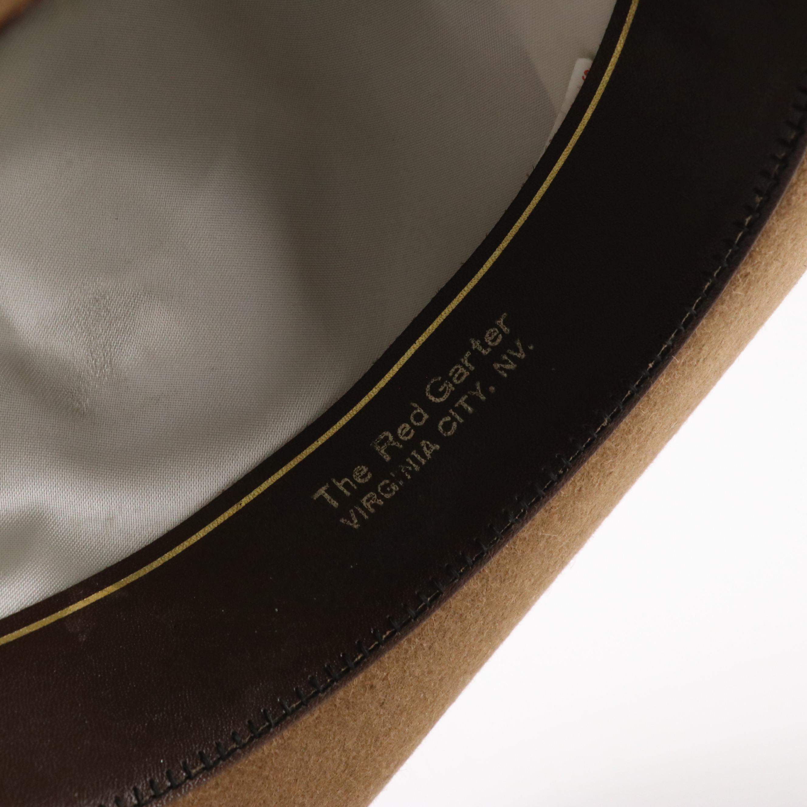 Rodeo King, Double S and Other Western Hat in Canvas and Beaver Fur Felt