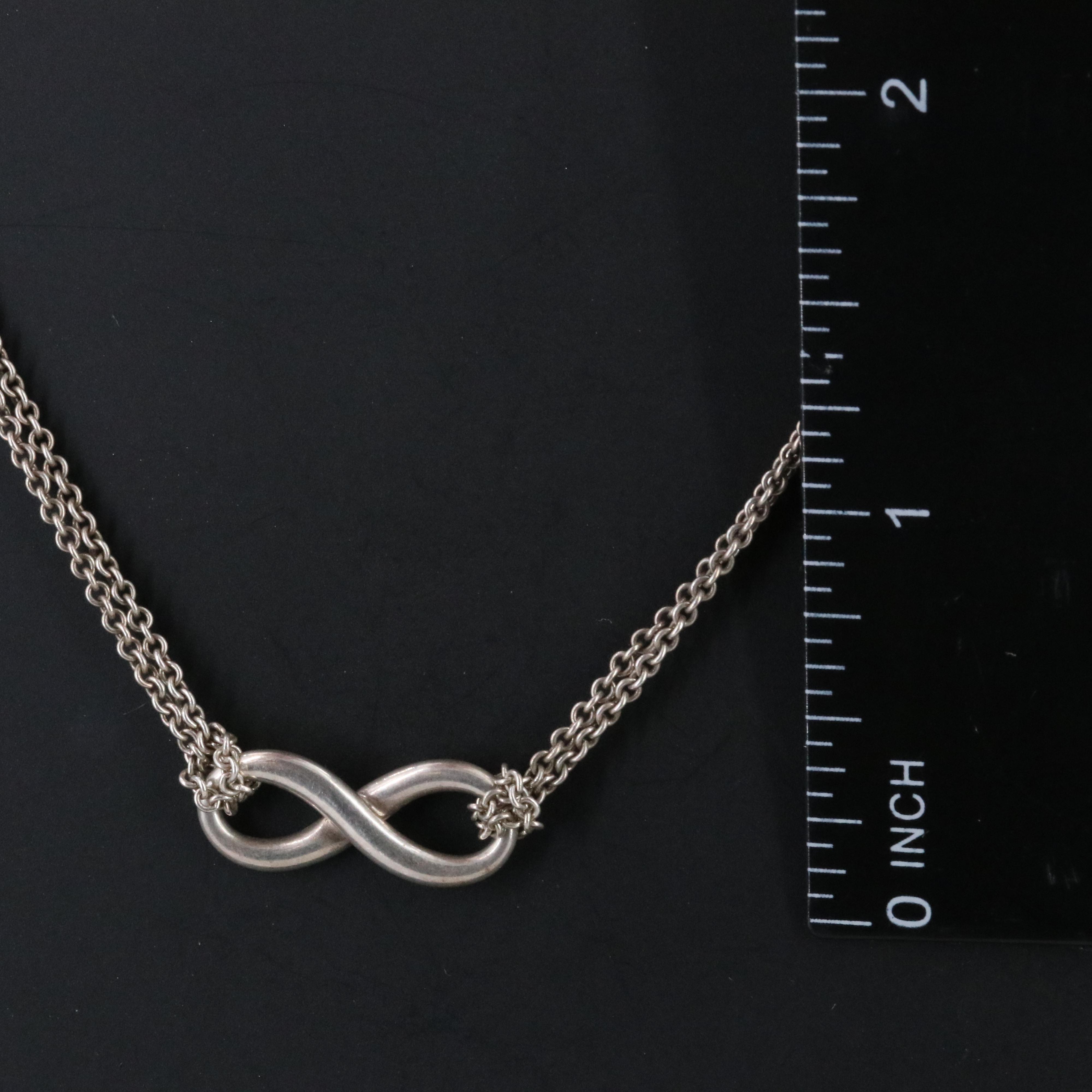 Tiffany & Co. Sterling Infinity Necklace