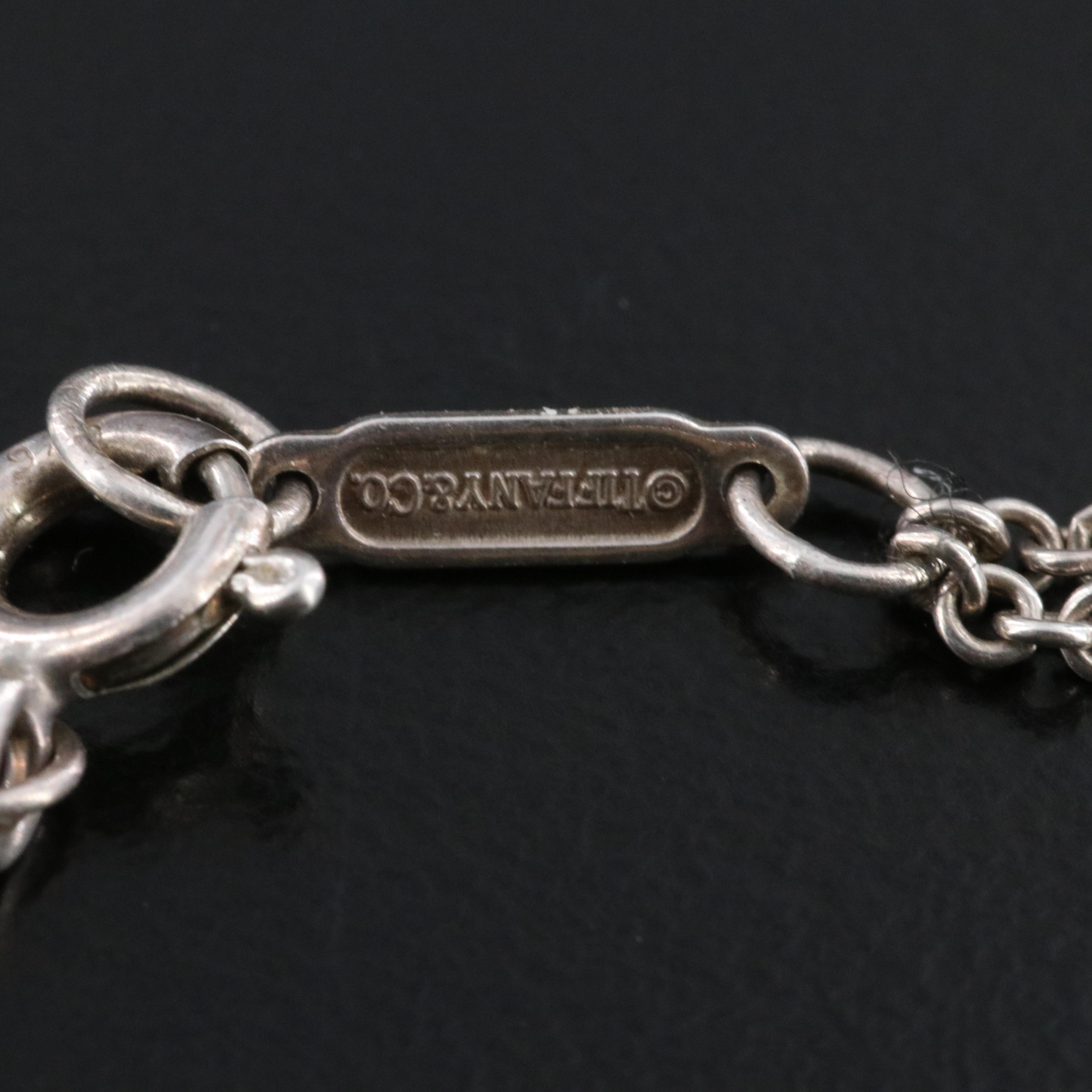 Tiffany & Co. Sterling Infinity Necklace