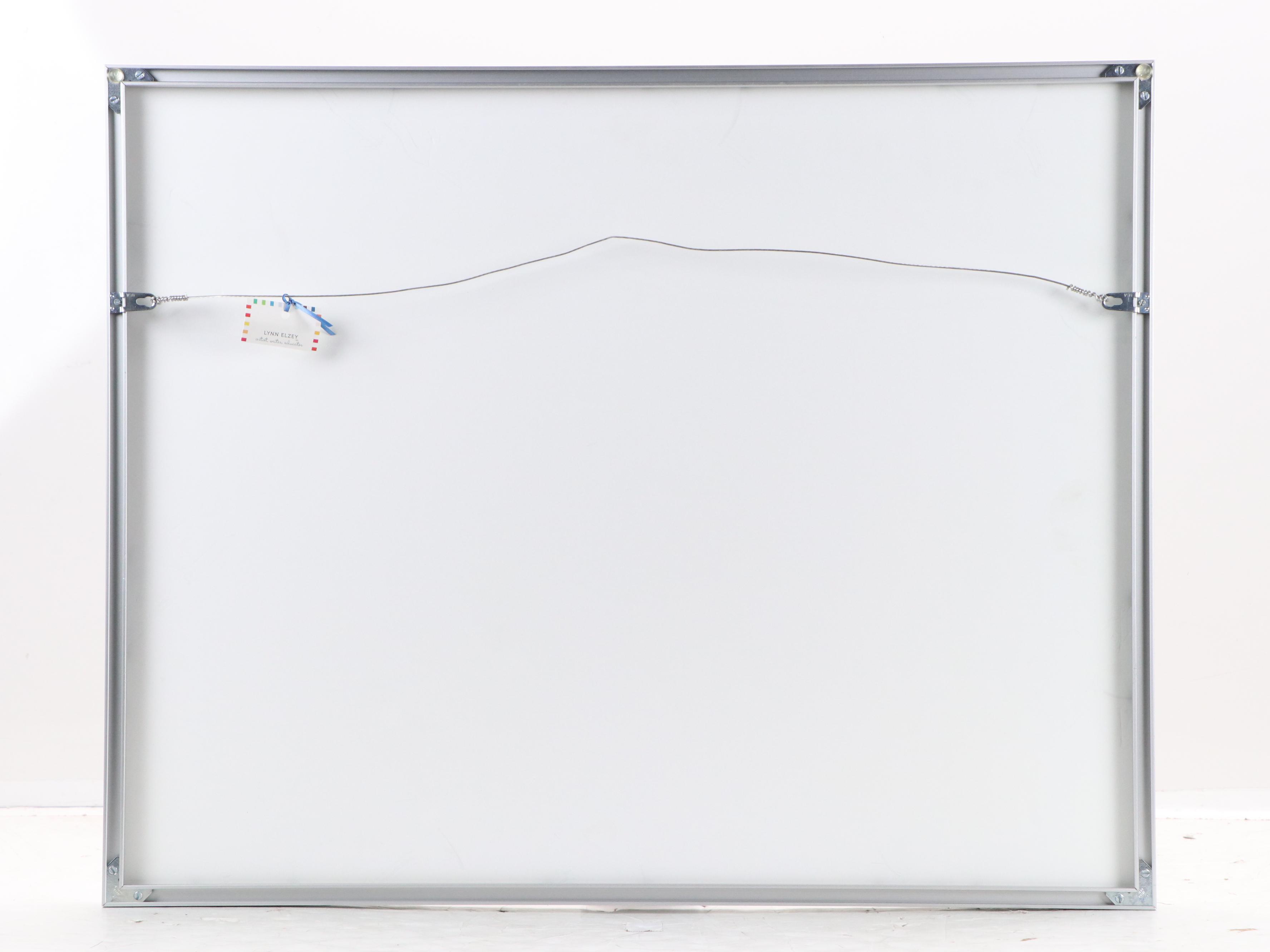 Lynn Elzey Batik Assemblage "Seasons: Flower Power," 21st C.