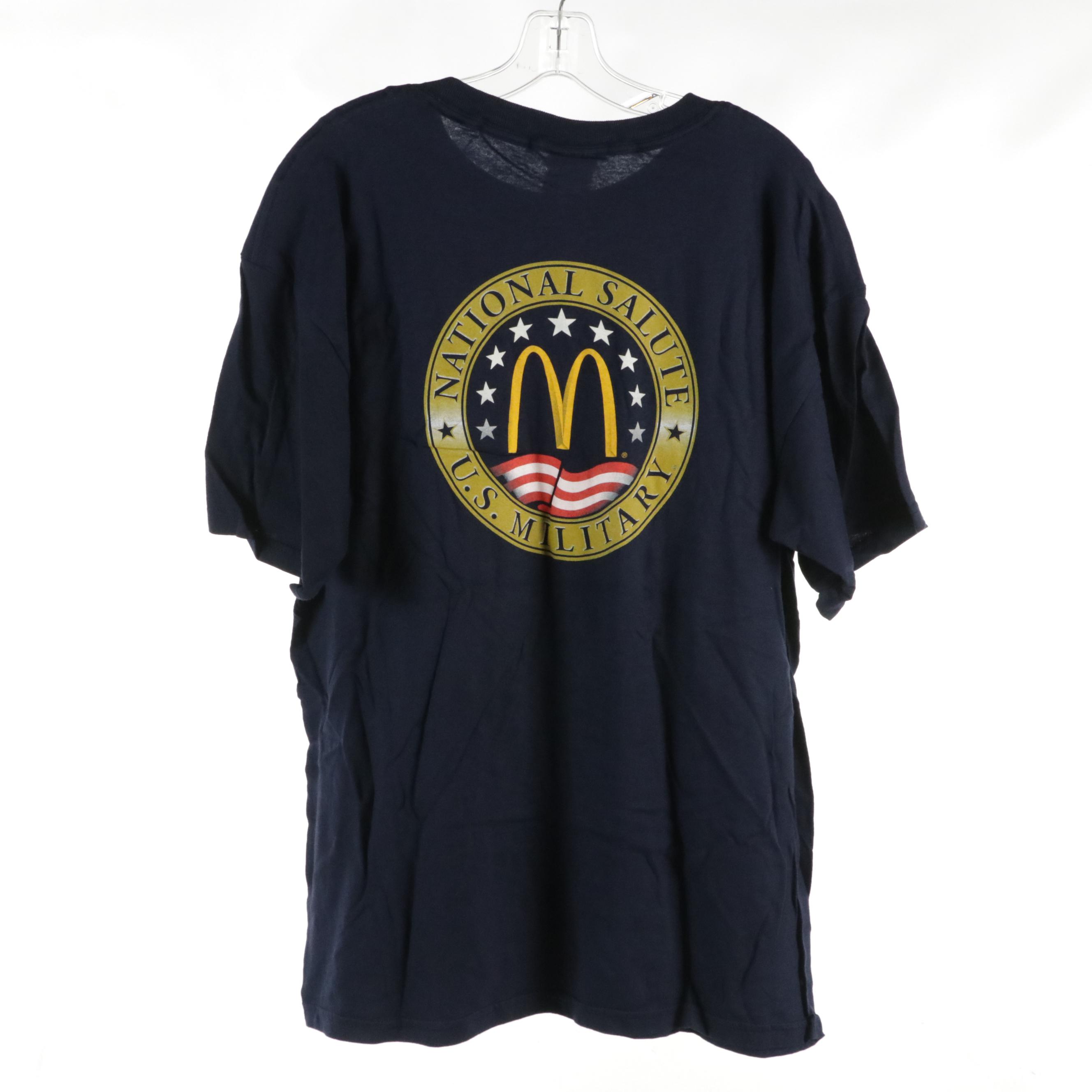 Men's McDonald's Team Graphic T-Shirts and Nylon Zip Jacket