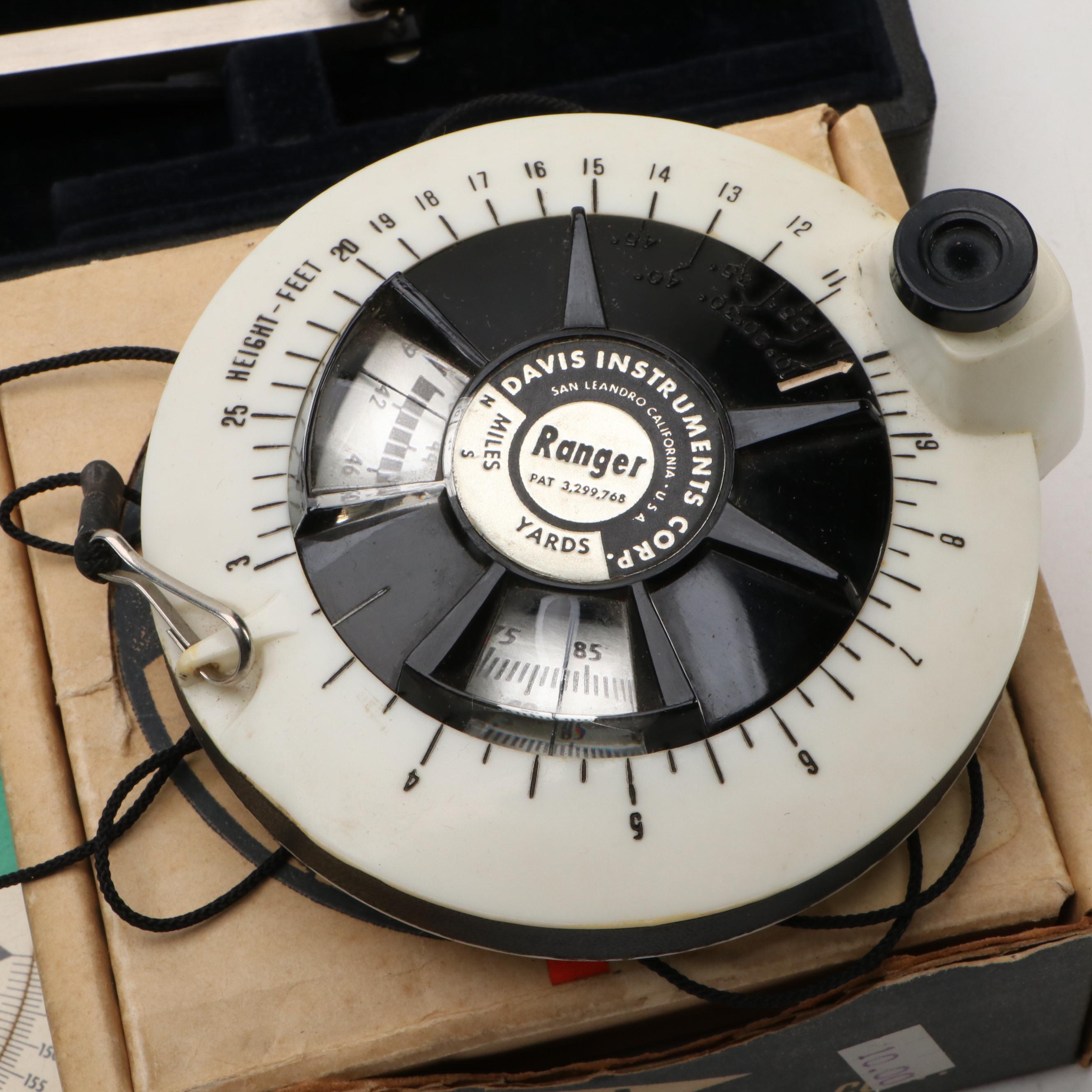 Wichmann with Other Drafting Tools, Davis Range Finder and More