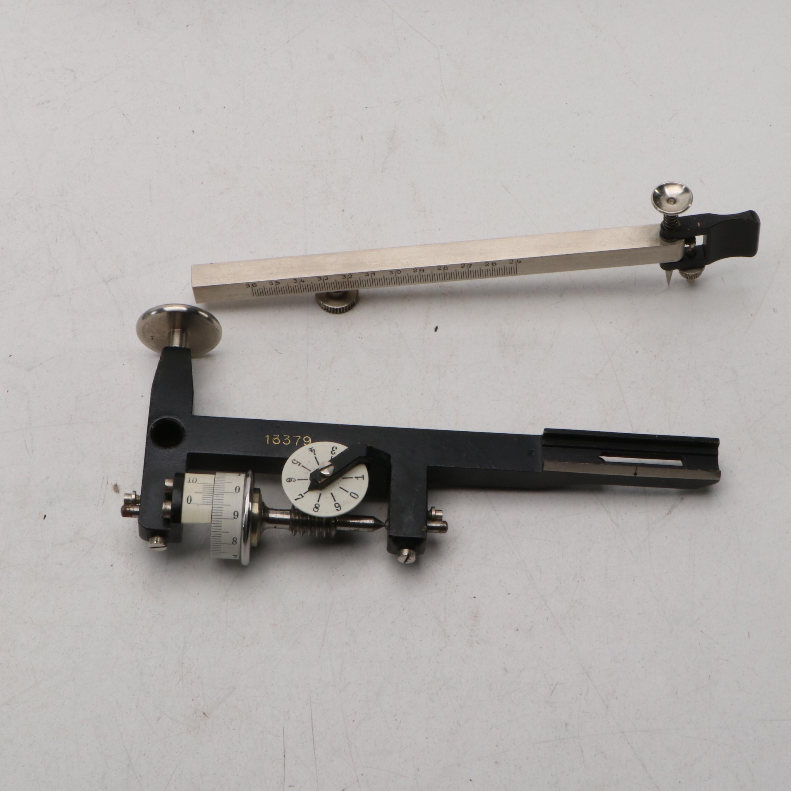 Wichmann with Other Drafting Tools, Davis Range Finder and More