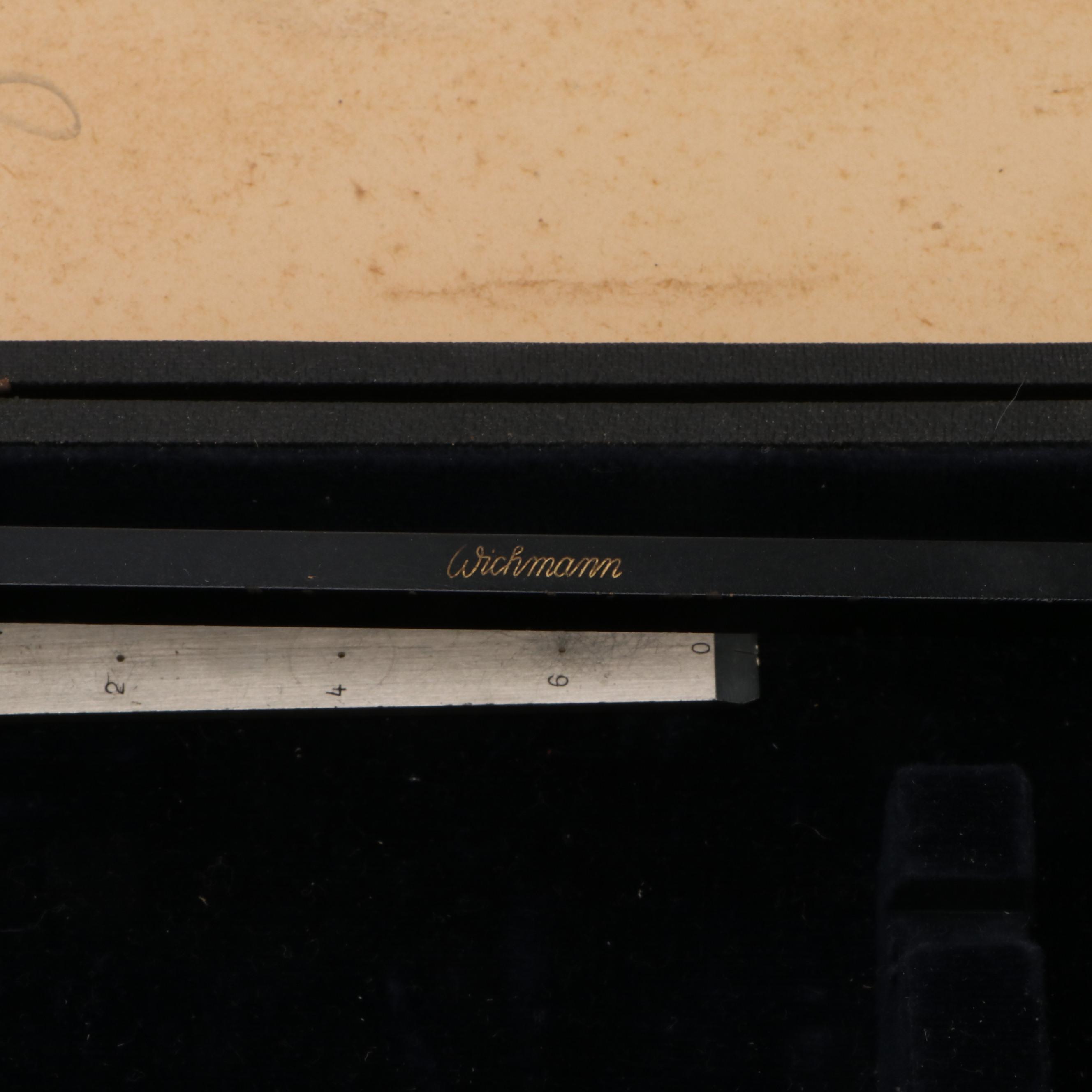 Wichmann with Other Drafting Tools, Davis Range Finder and More