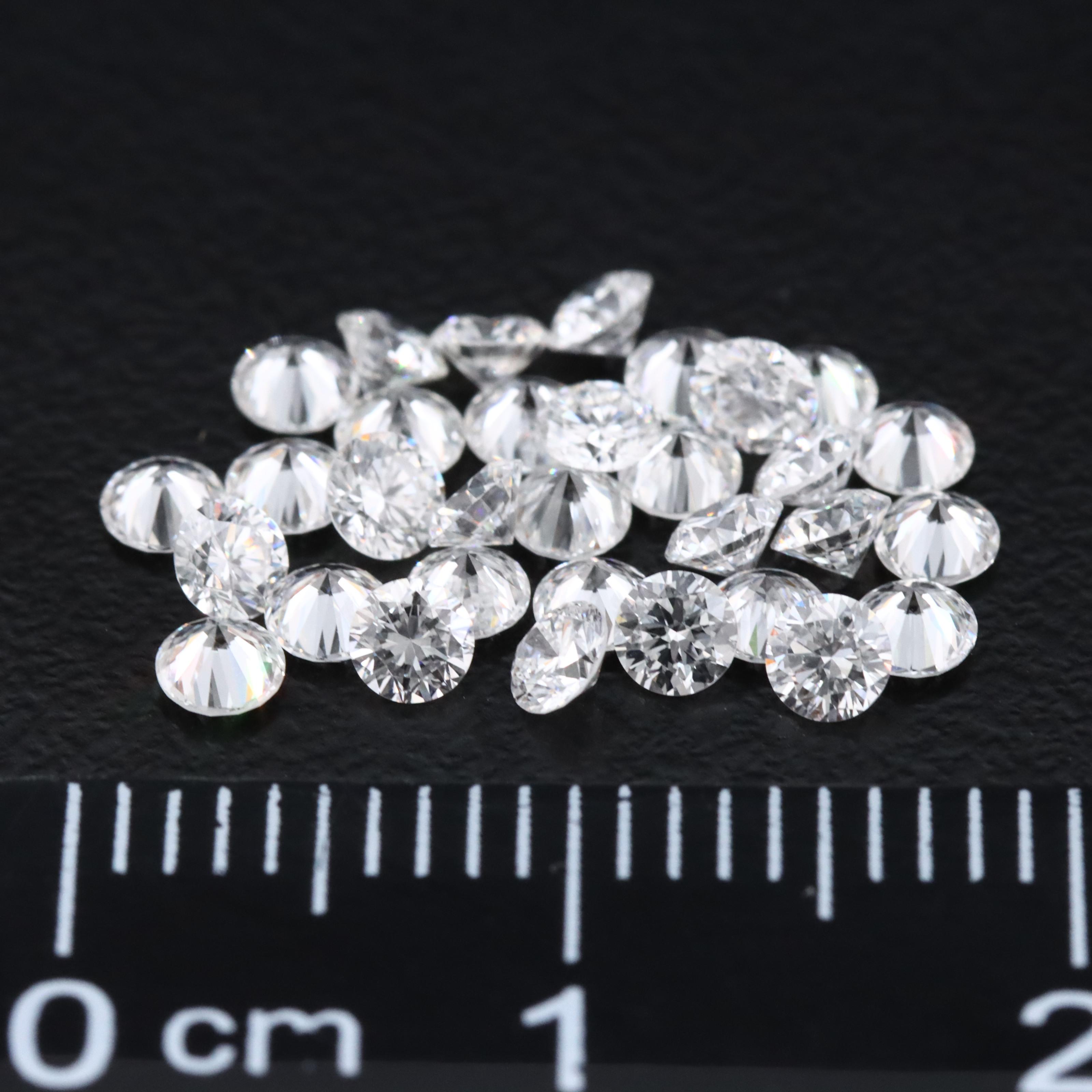 Loose 2.16 CTW Lab Grown Diamonds