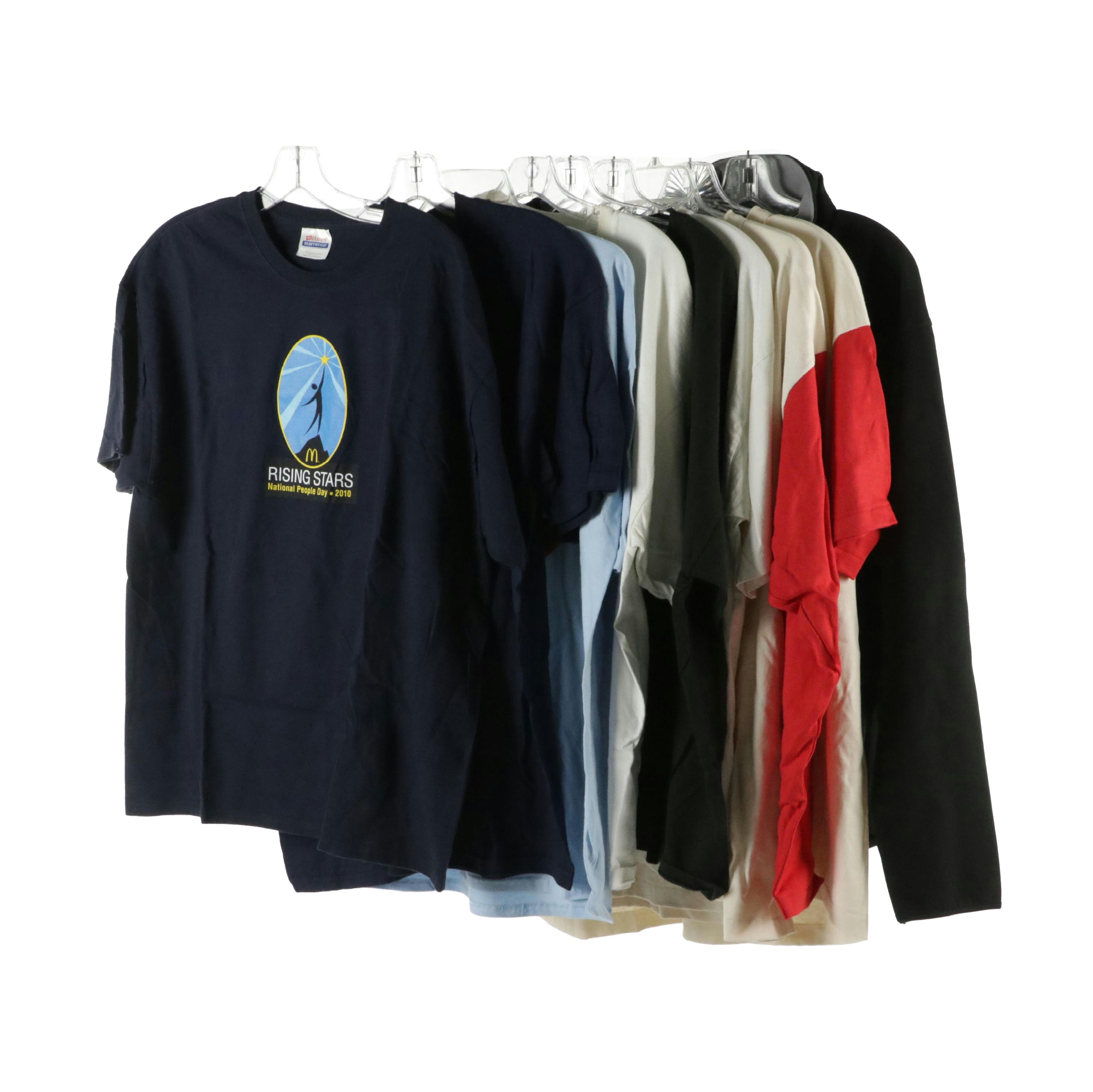 Men's McDonald's Team Graphic T-Shirts and Nylon Zip Jacket