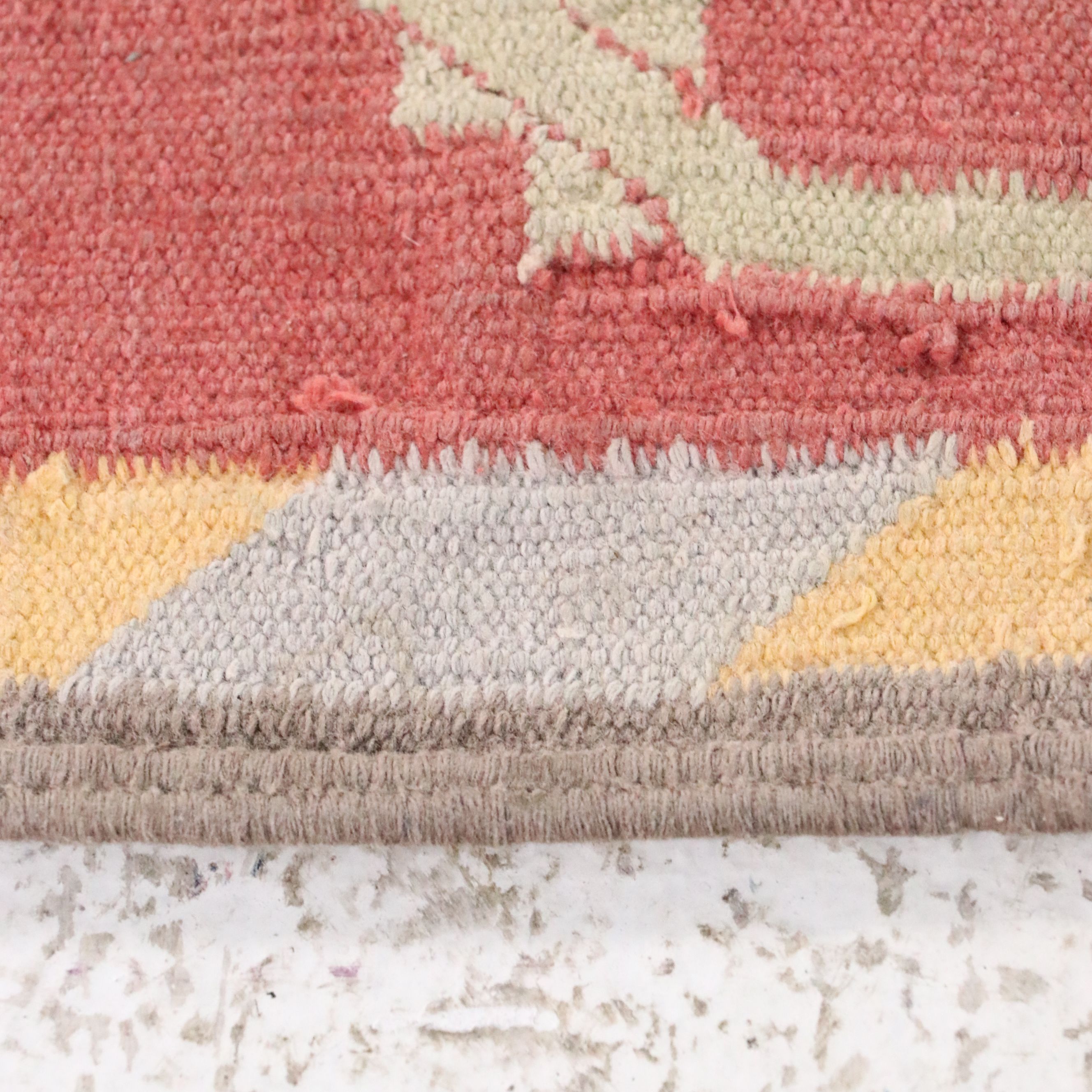 4'2 x 7'4 Handwoven Turkish Kilim Area Rug