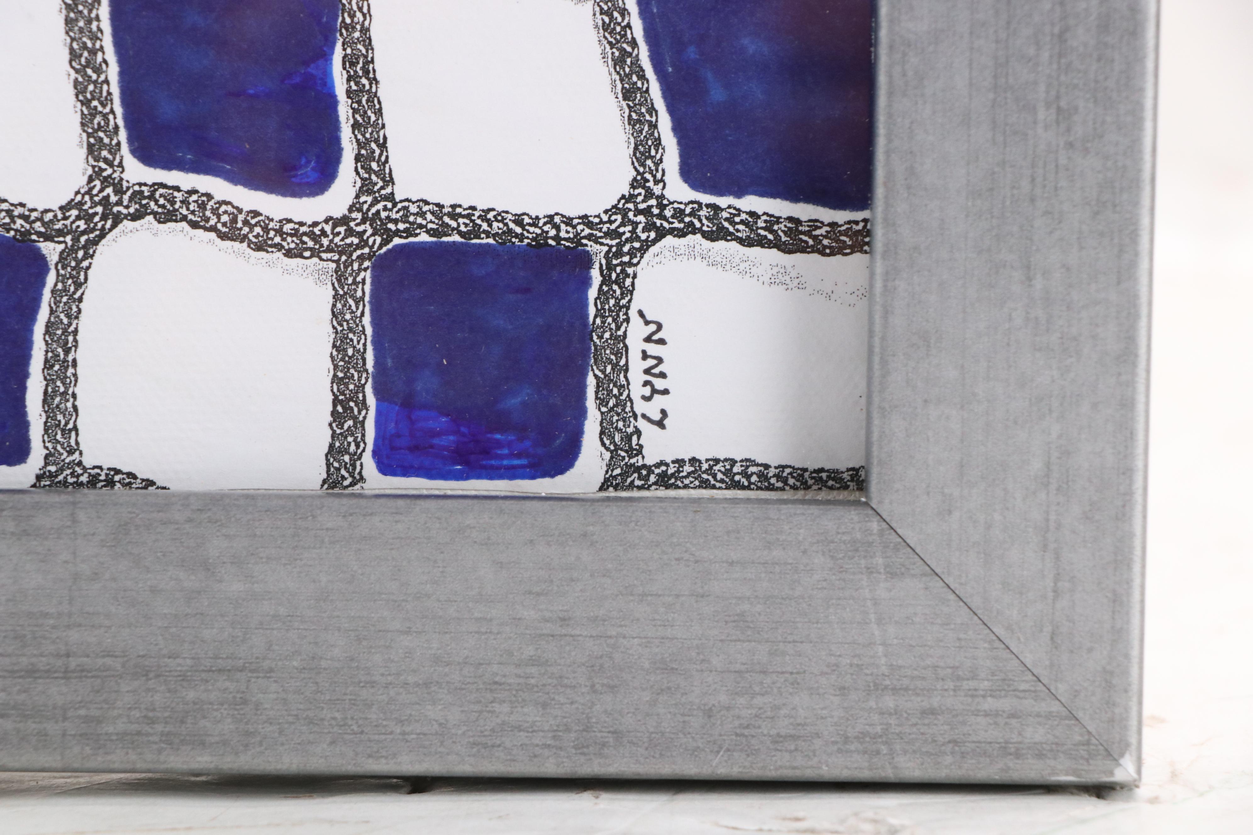 Lynn Elzey Still Life Mixed Media Painting of FC Cincinnati Themed Bouquet