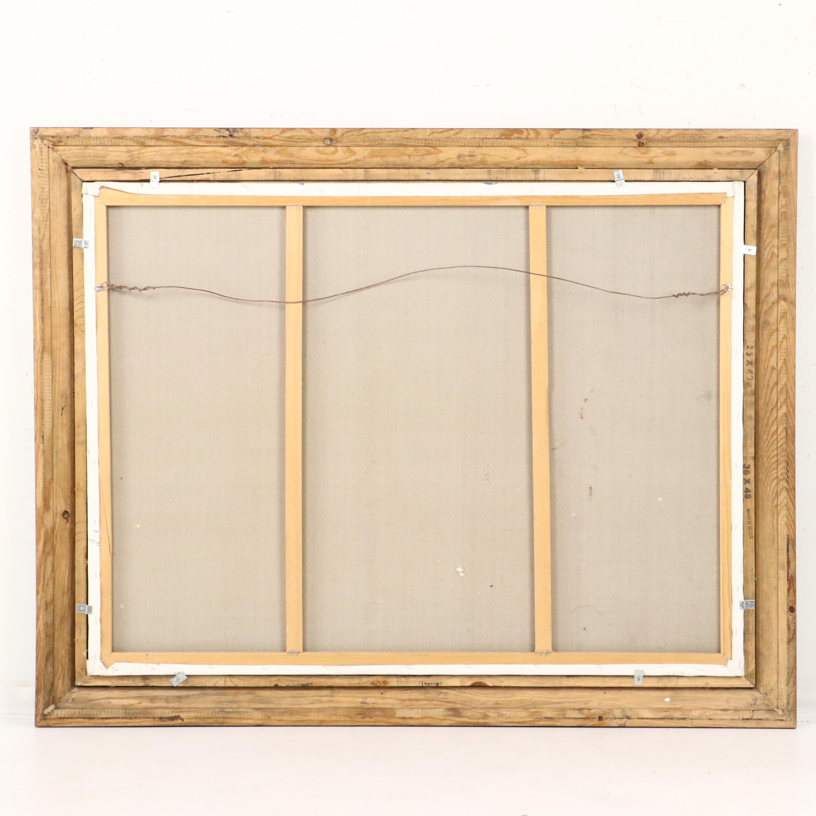 Impressionist Inspired Acrylic Painting After Jack Vettriano