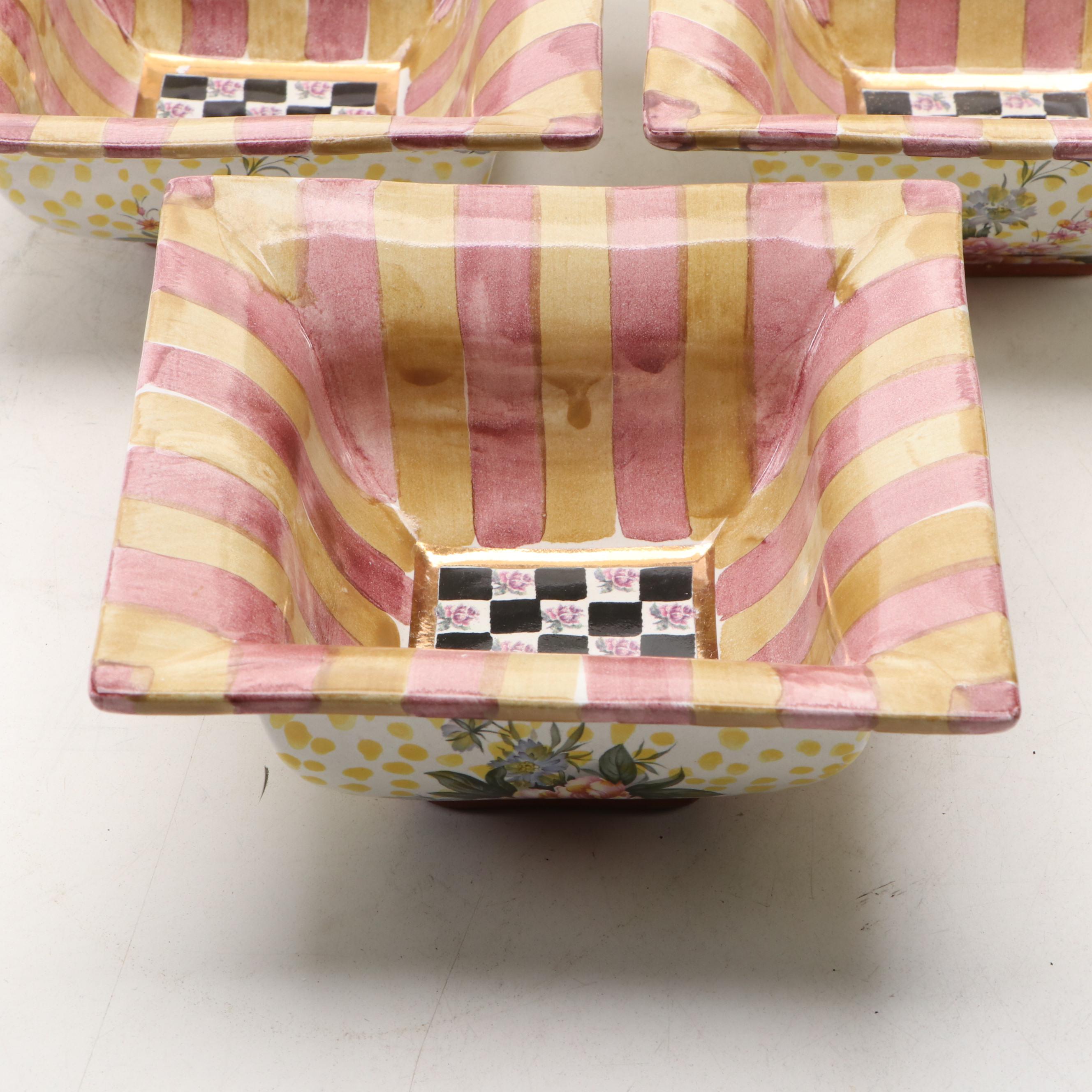 MacKenzie-Childs "Torquay" Bowls