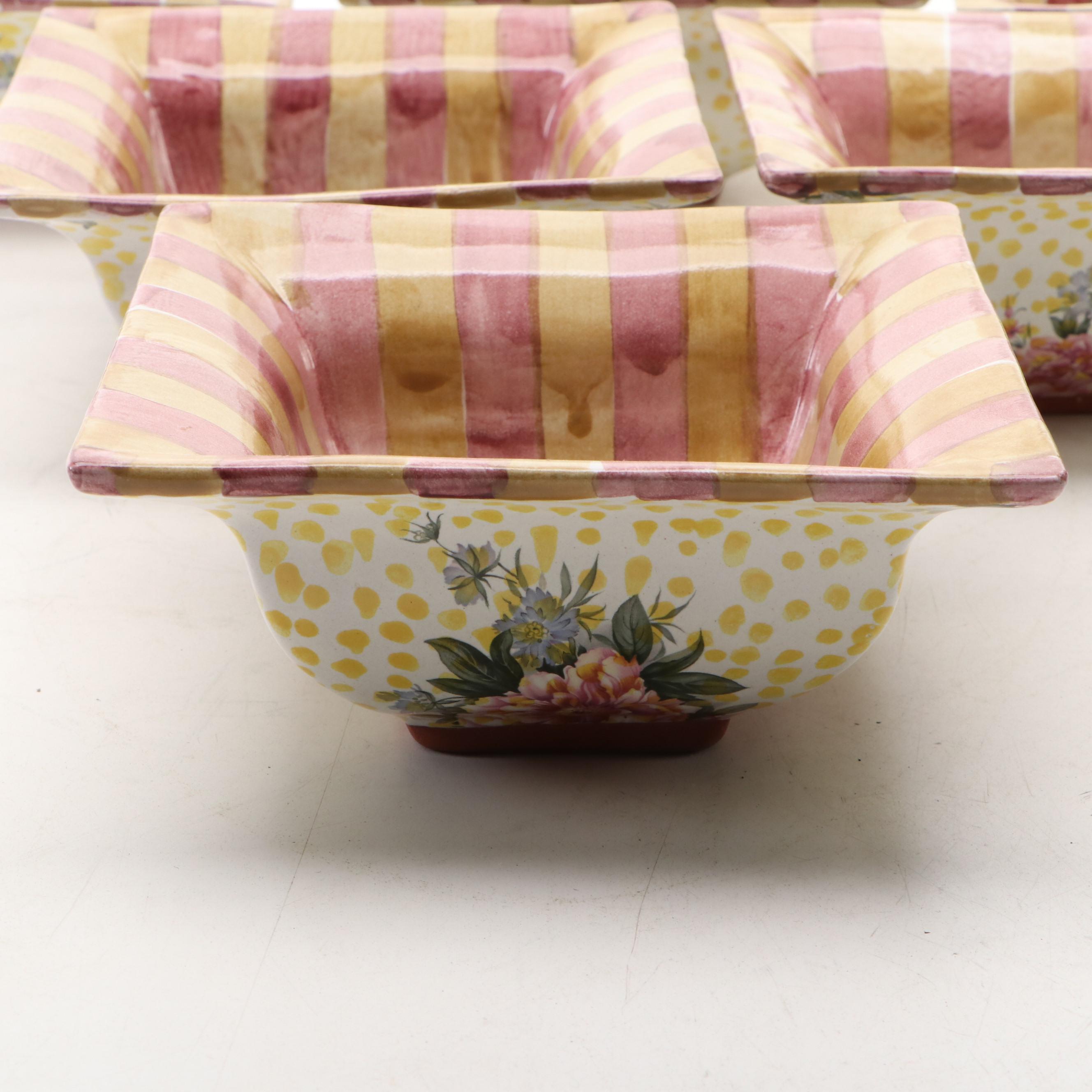 MacKenzie-Childs "Torquay" Bowls