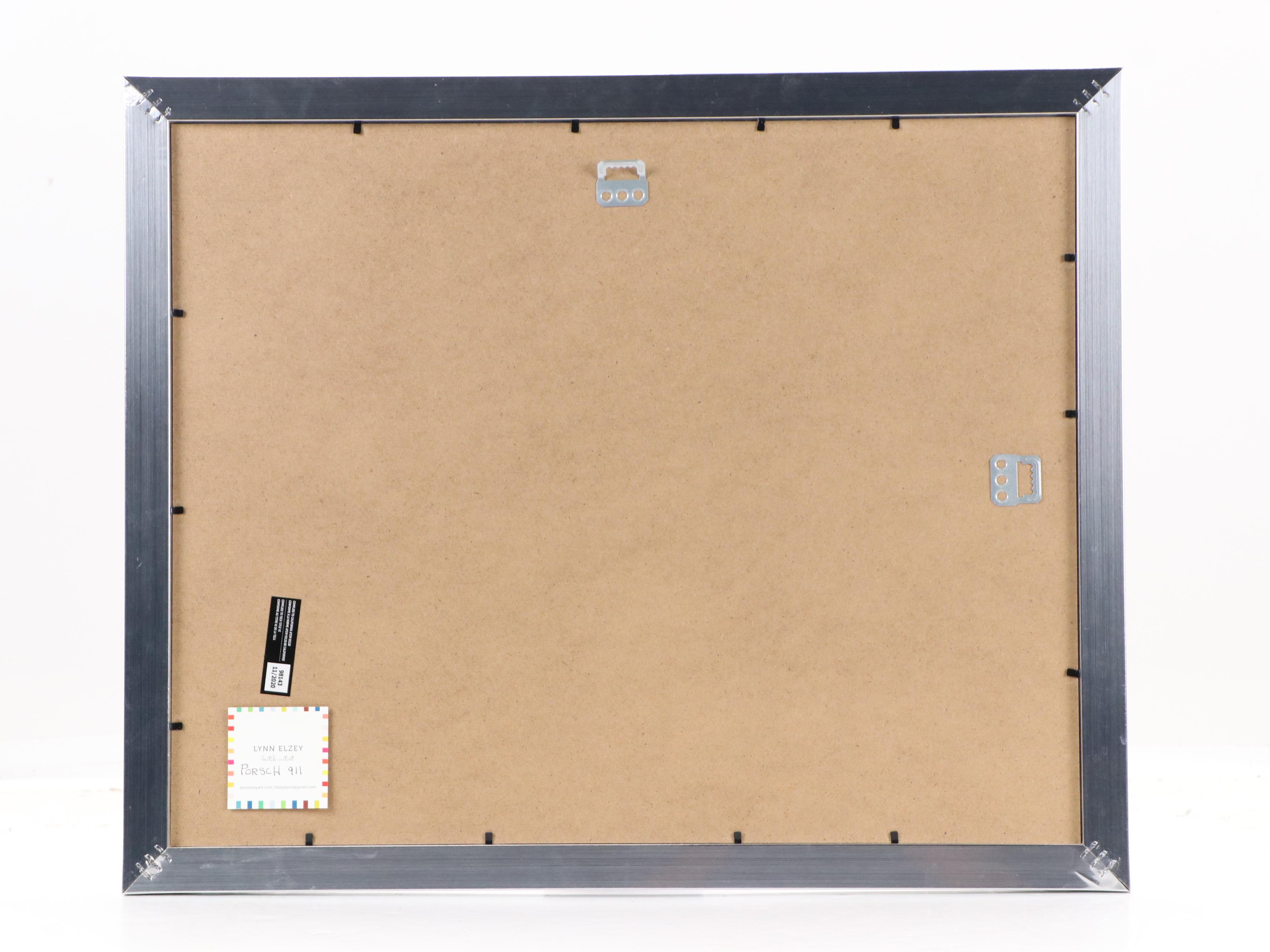 Lynn Elzey Art Deco Form Abstract Digital Print, 21st C.