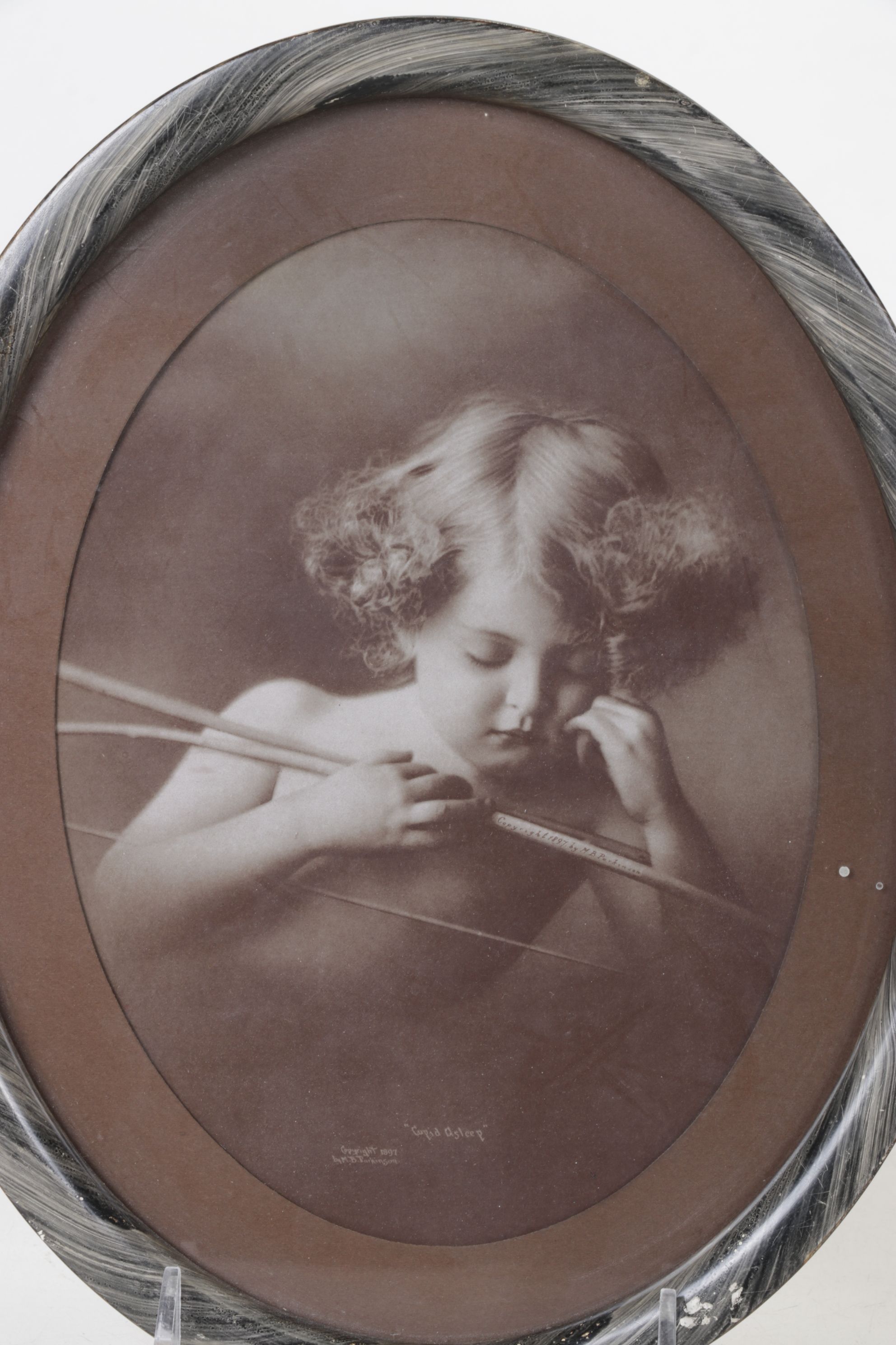 Morris B. Parkinson's "Cupid Asleep" and "Cupid Awake" Photo Prints