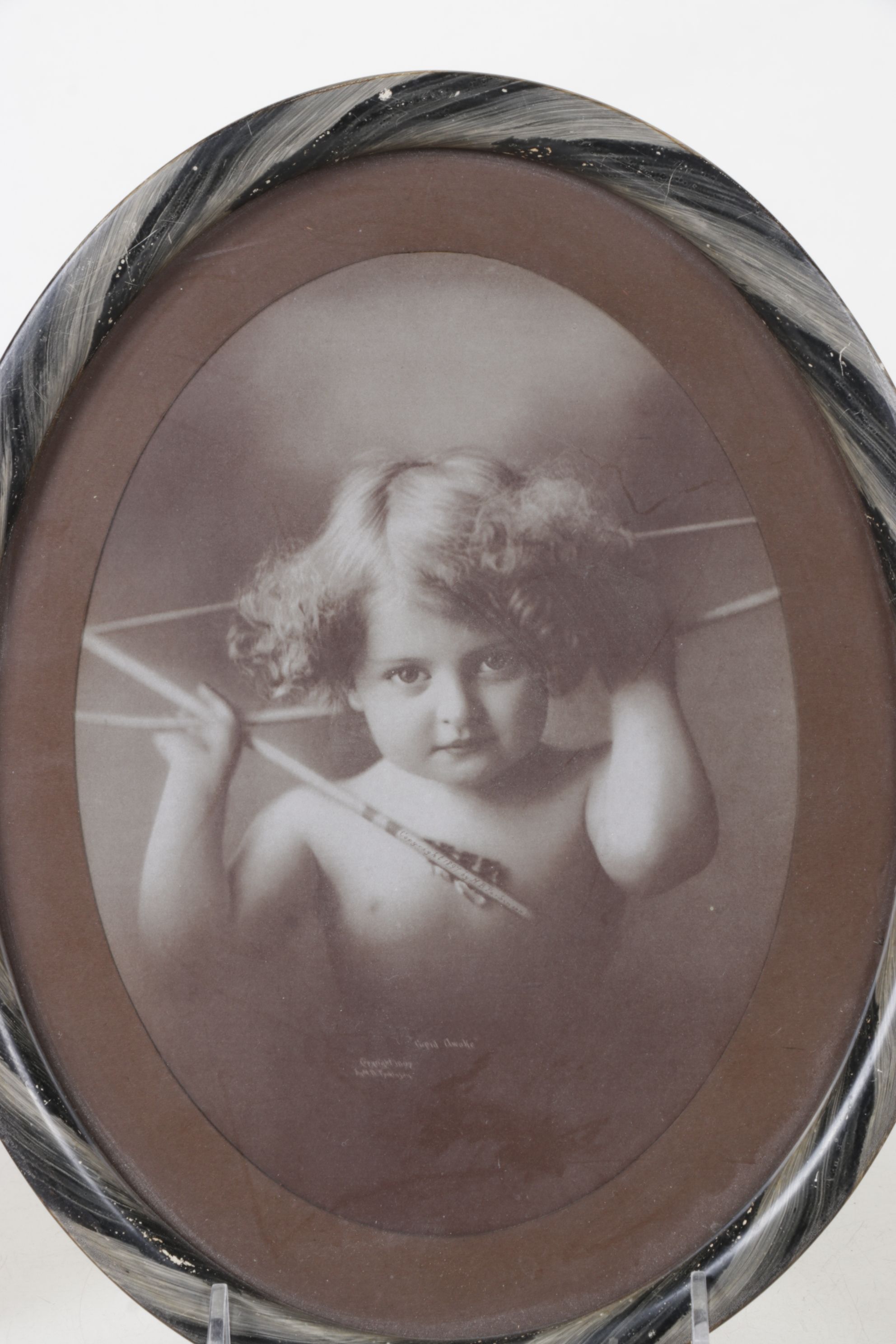 Morris B. Parkinson's "Cupid Asleep" and "Cupid Awake" Photo Prints