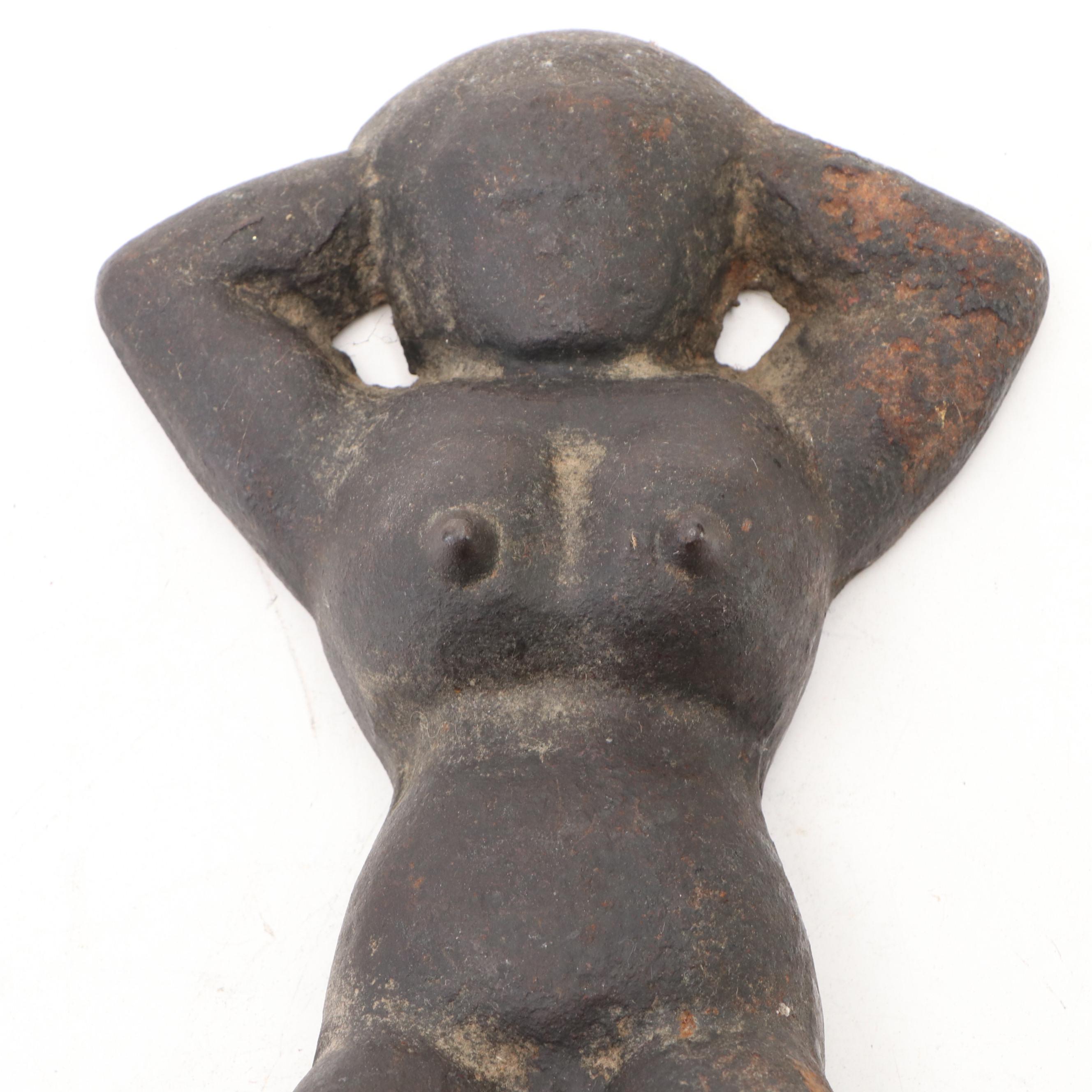 Cast Iron "Naughty Nellie" Boot Jack