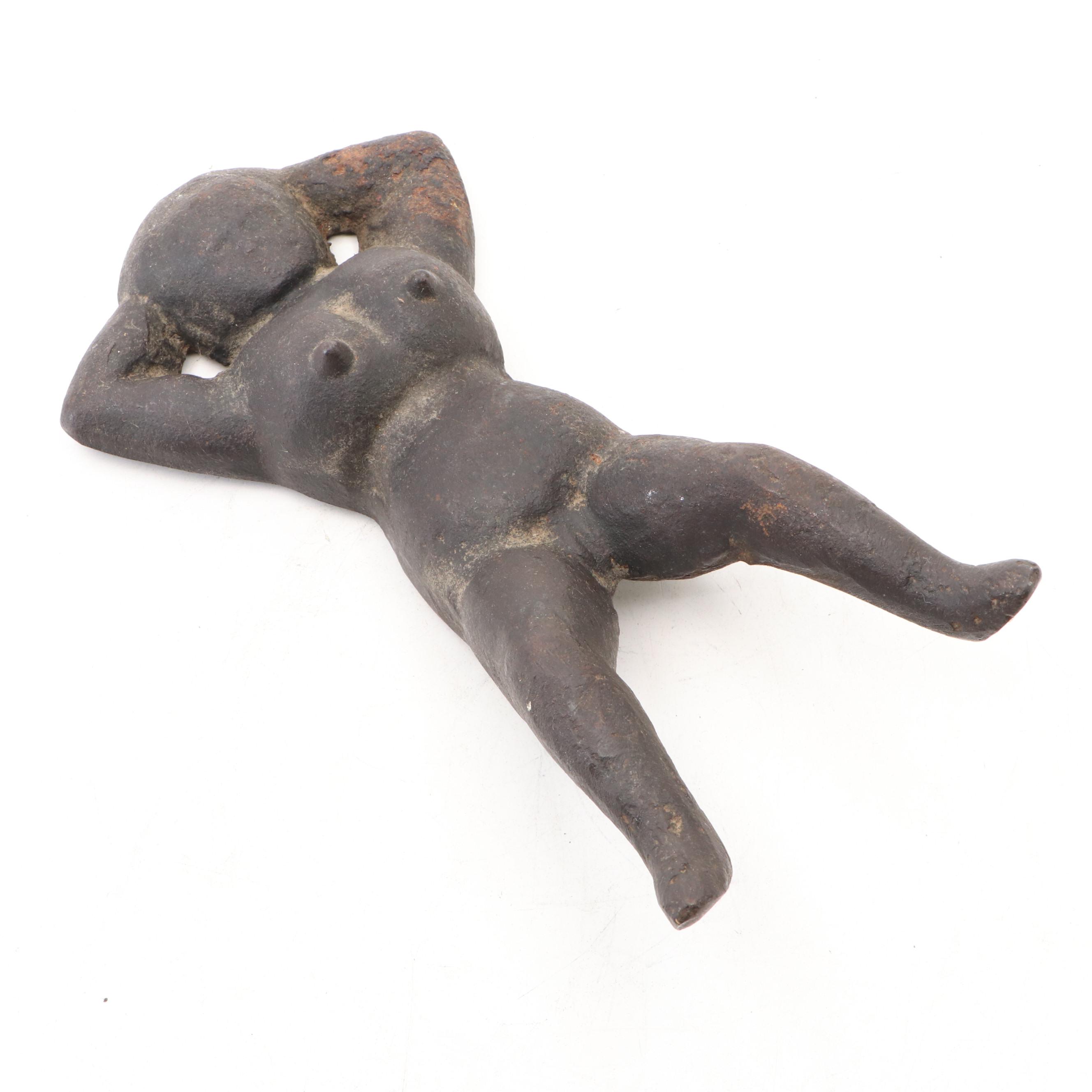 Cast Iron "Naughty Nellie" Boot Jack