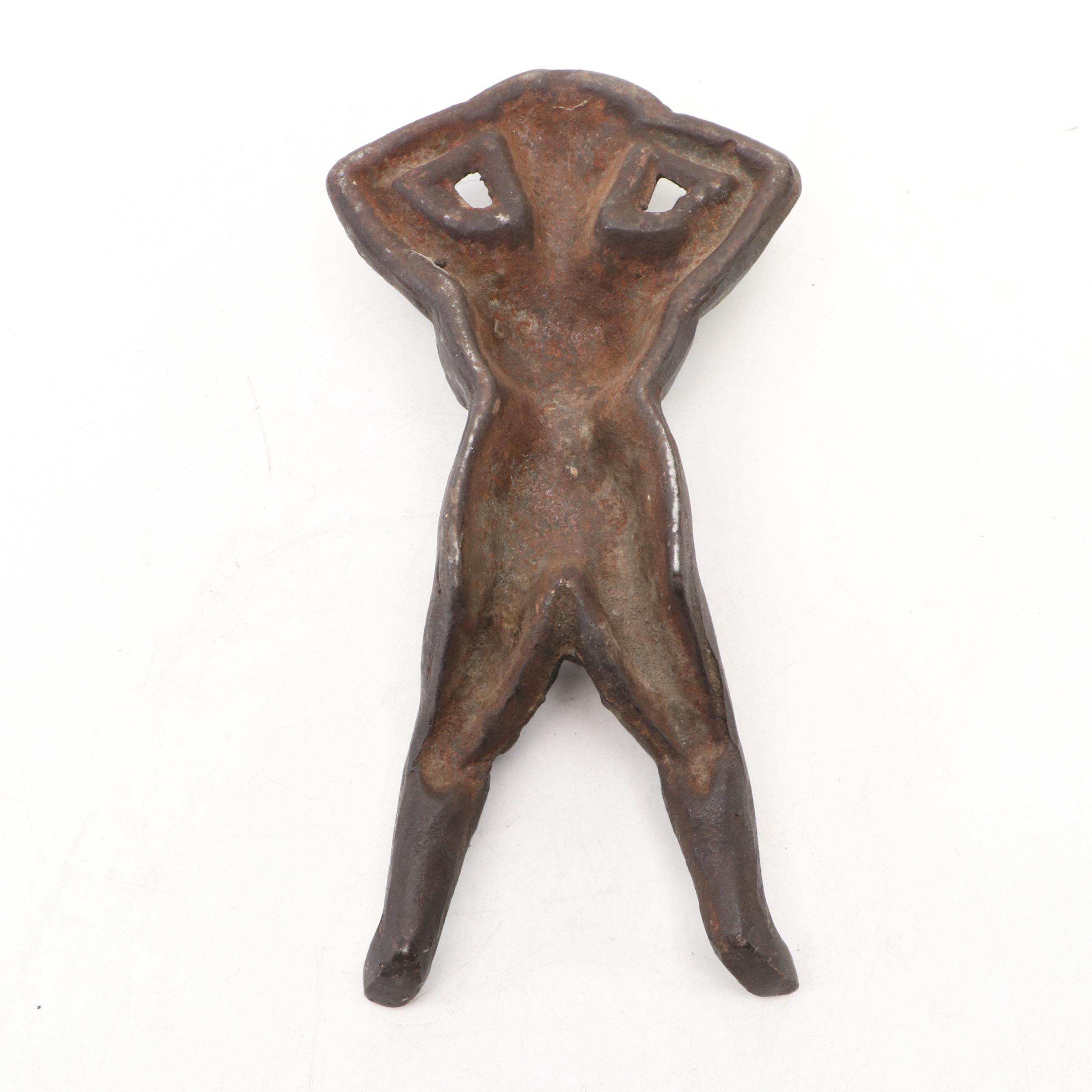 Cast Iron "Naughty Nellie" Boot Jack