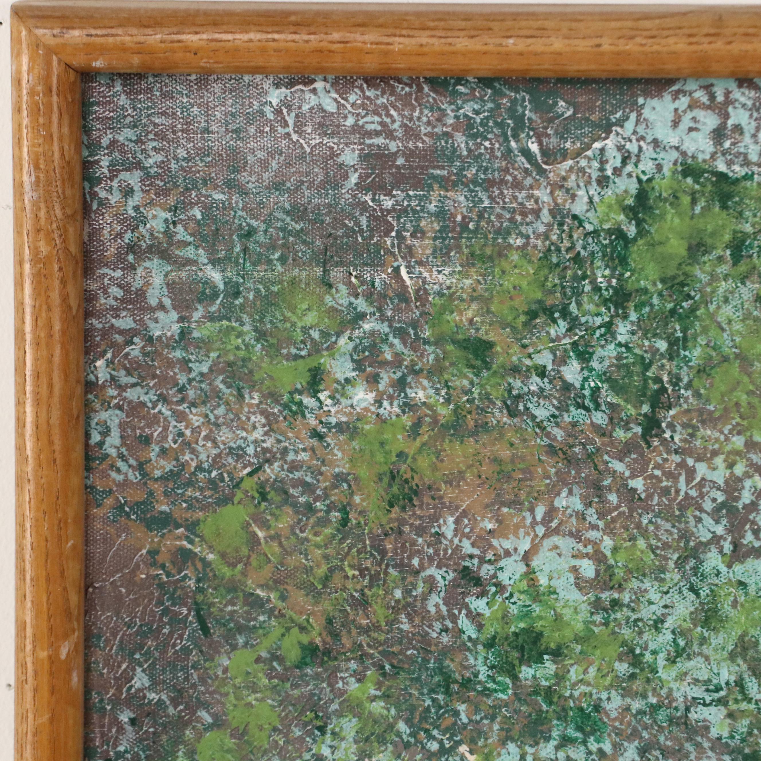 Acrylic Painting of Parisian Street Scene