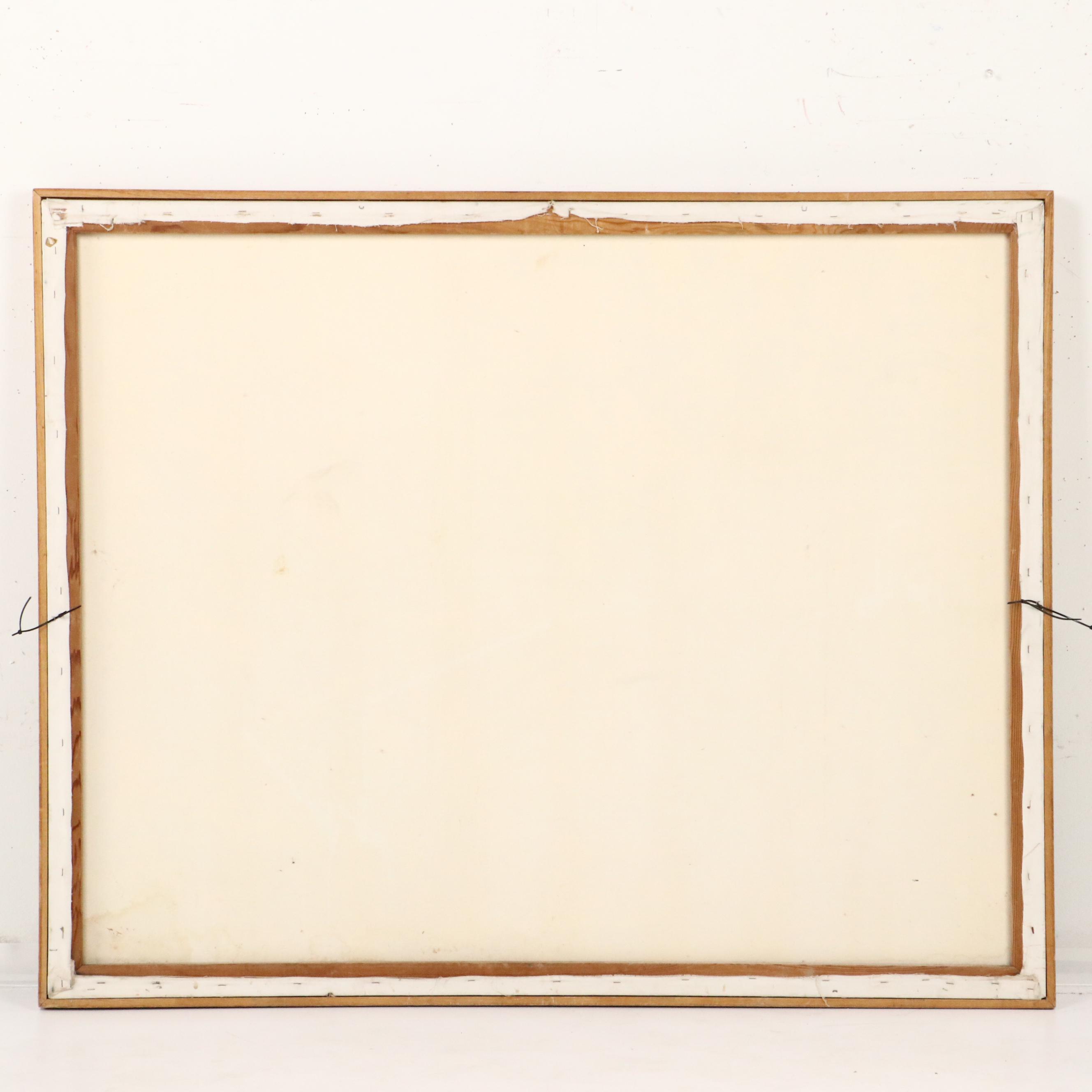 Acrylic Painting of Parisian Street Scene