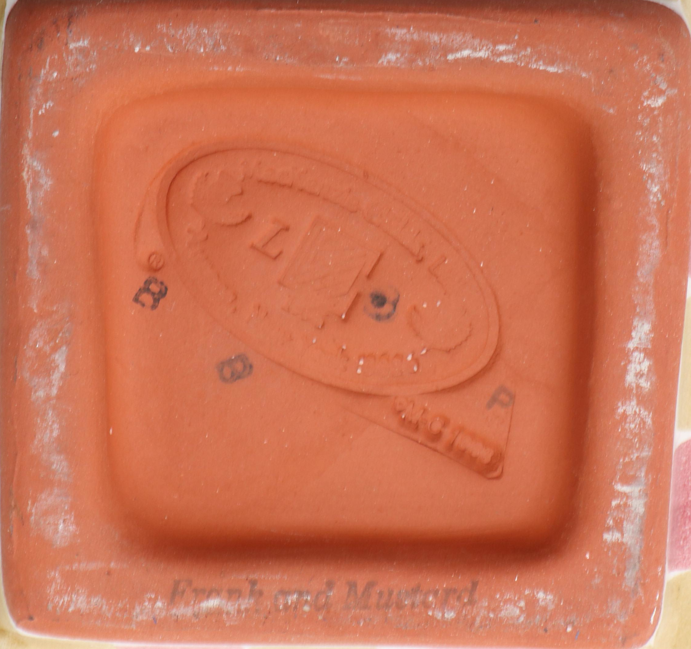 MacKenize-Childs "Torquay Buttercup" with "Torquay Kelp Urchin" Plates and Bowl