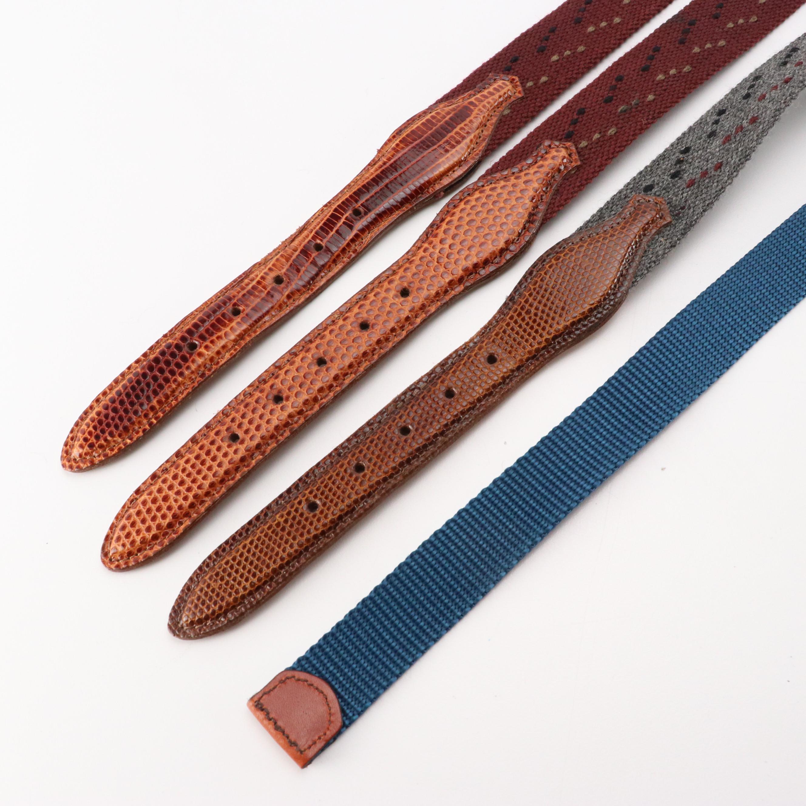 Polo By Ralph Lauren, Vineyard Vines, Cole Haan and More Leather/Canvas Belts