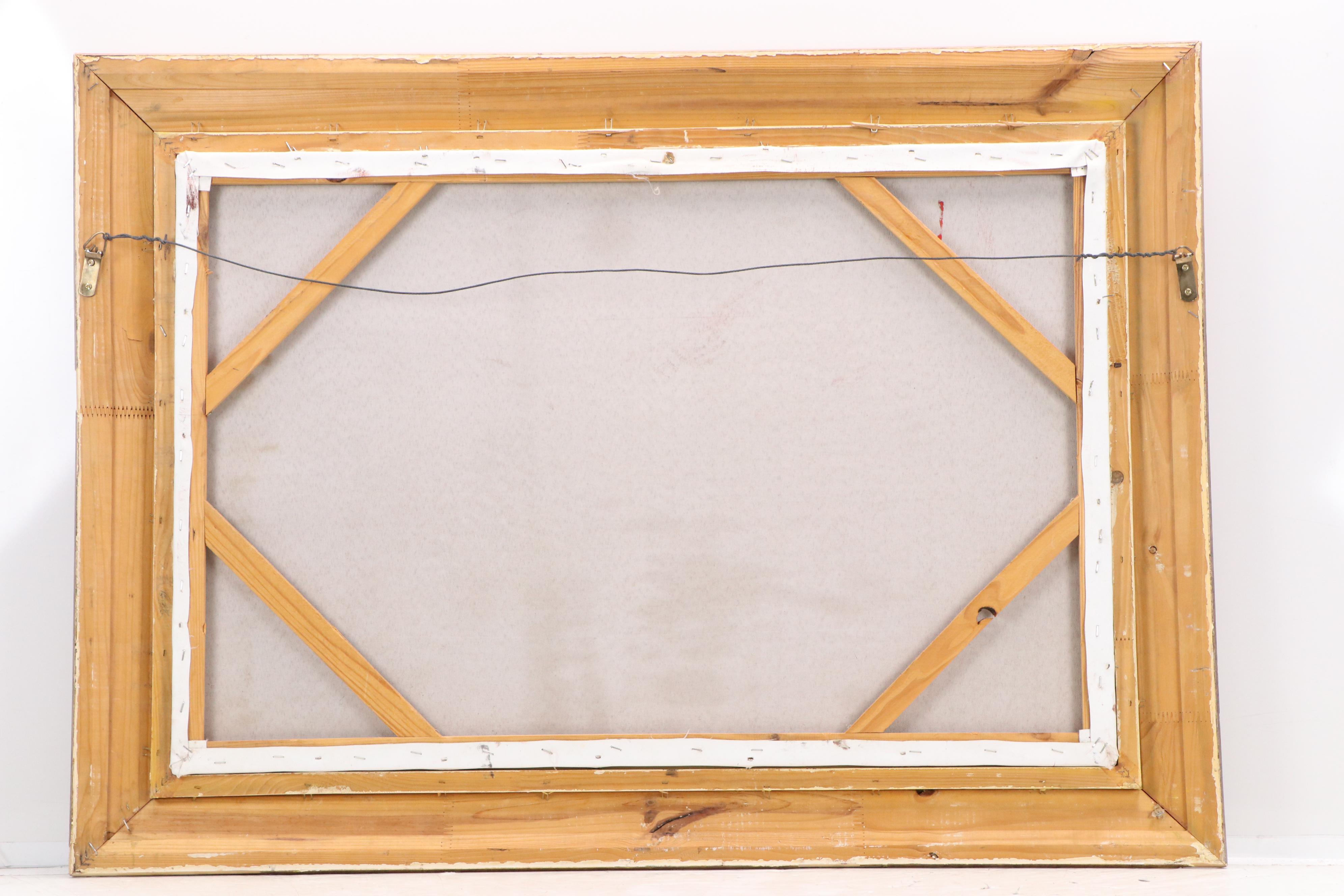 Fruit Still Life Oil Painting, Late 20th Century