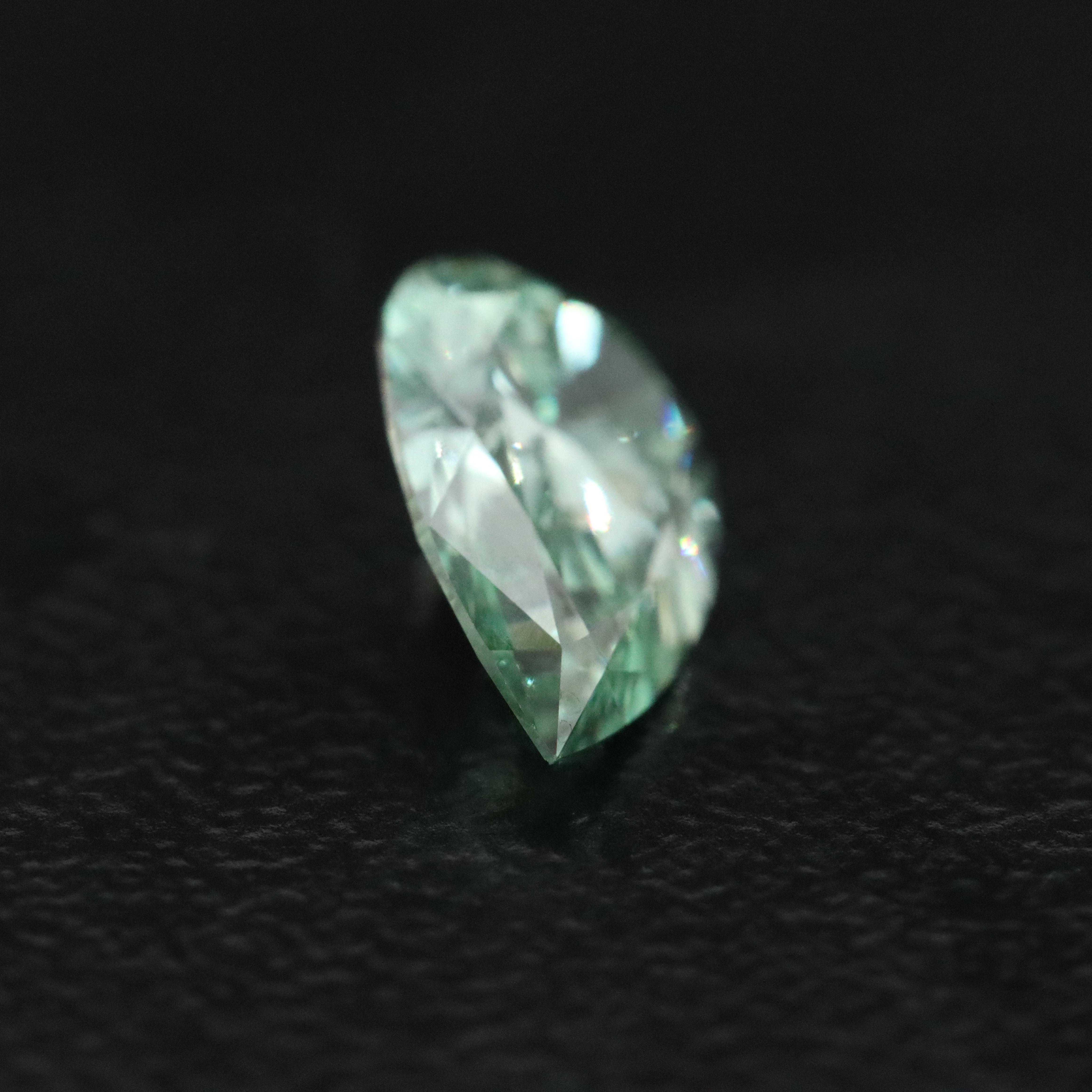 Loose 1.06 CT Lab Grown Fancy Green Diamond with IGI Report