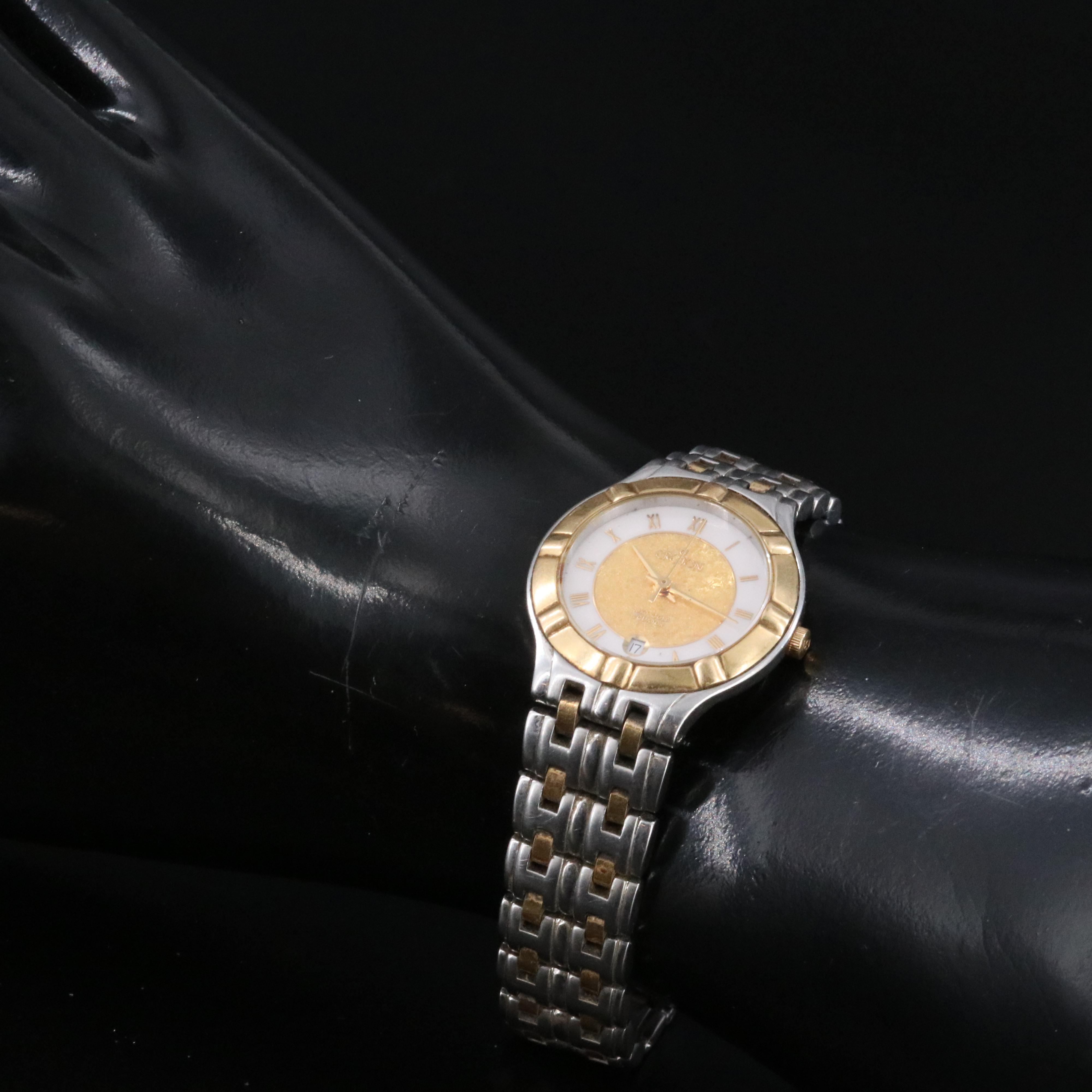 Croton Equator 18K Gold & Steel Watch