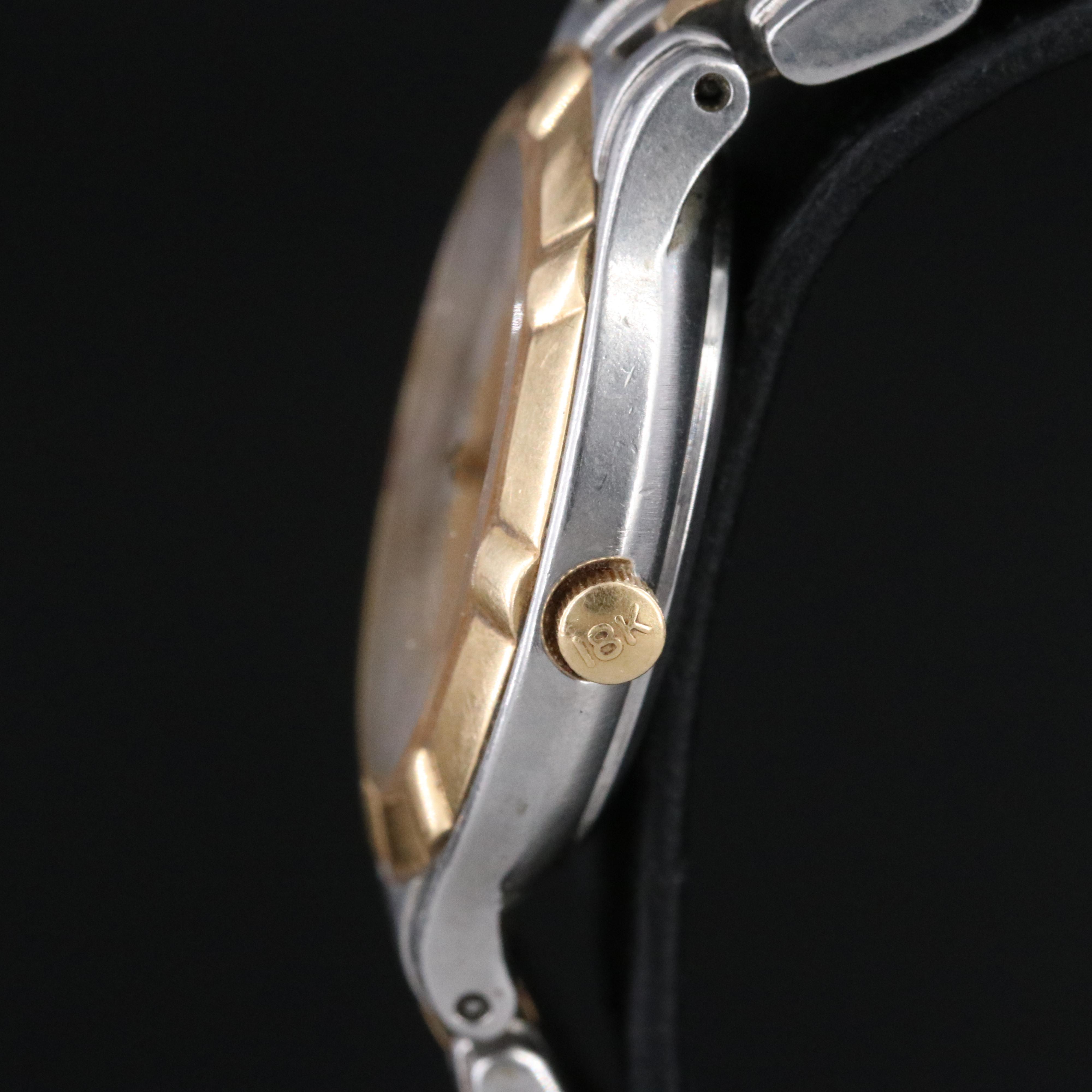 Croton Equator 18K Gold & Steel Watch