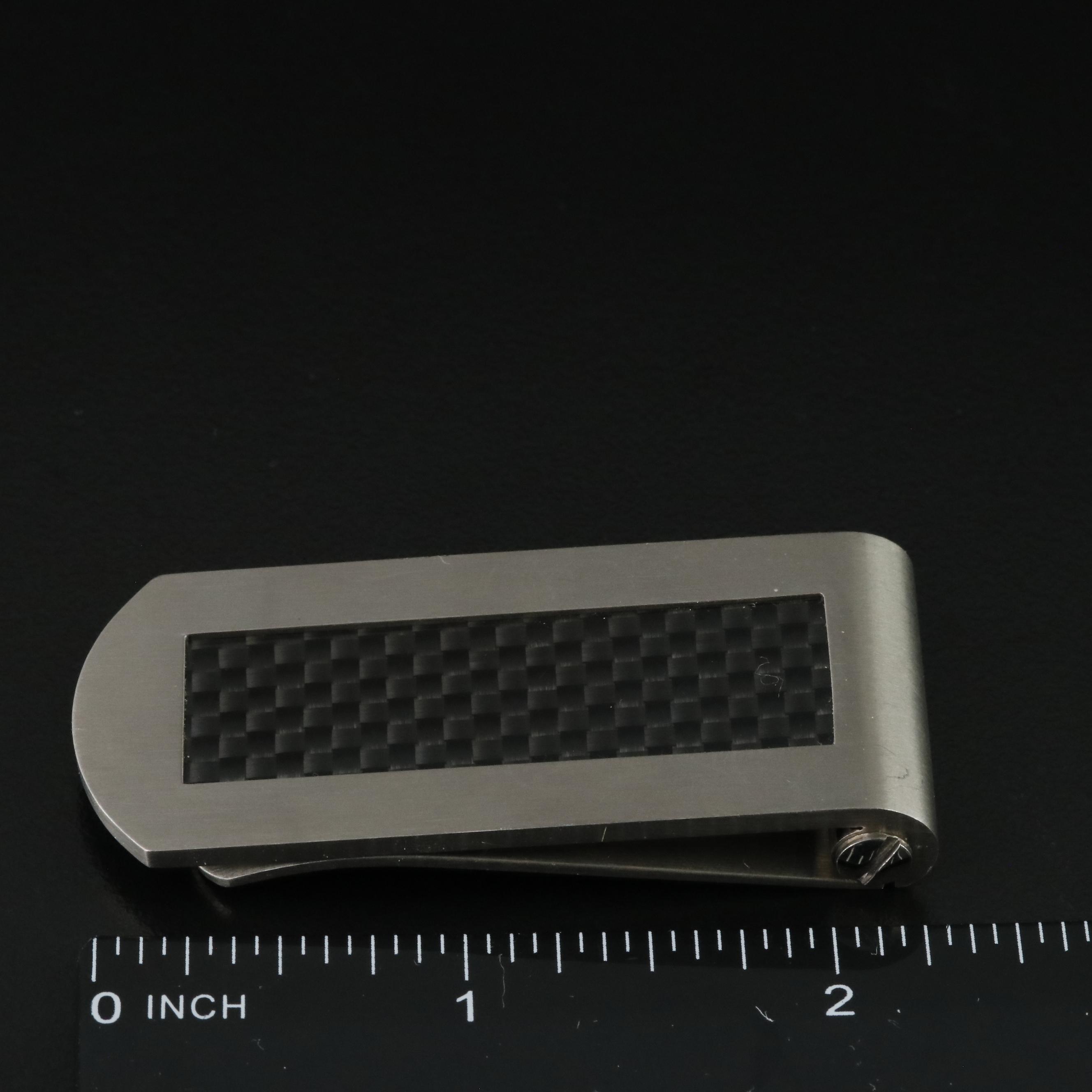 Stainless Steel Bracelet and Titanium Money Clip