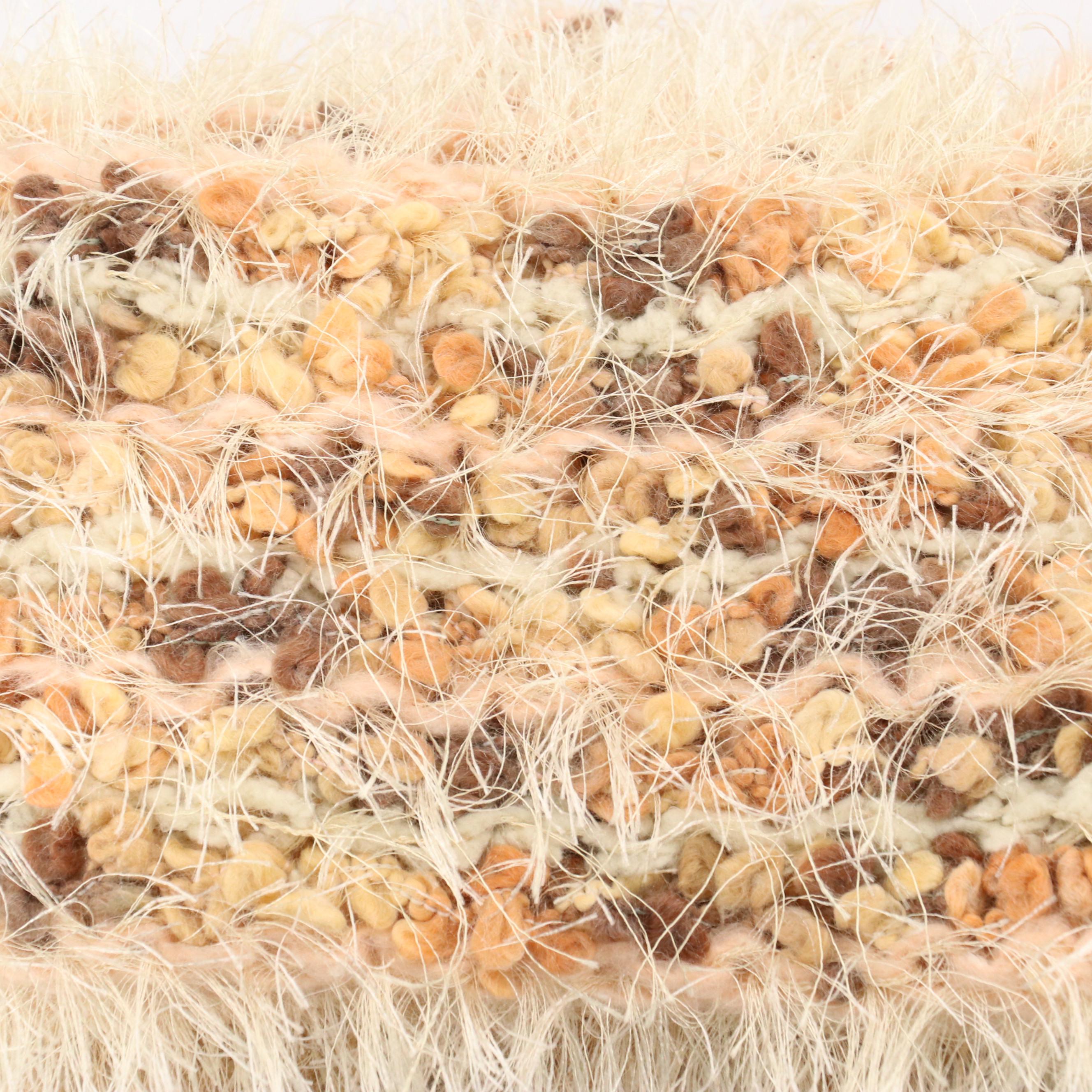 Coldwater Creek Blue Wool Scarf/Shawl with Shepatin, Frass and Other Scarves