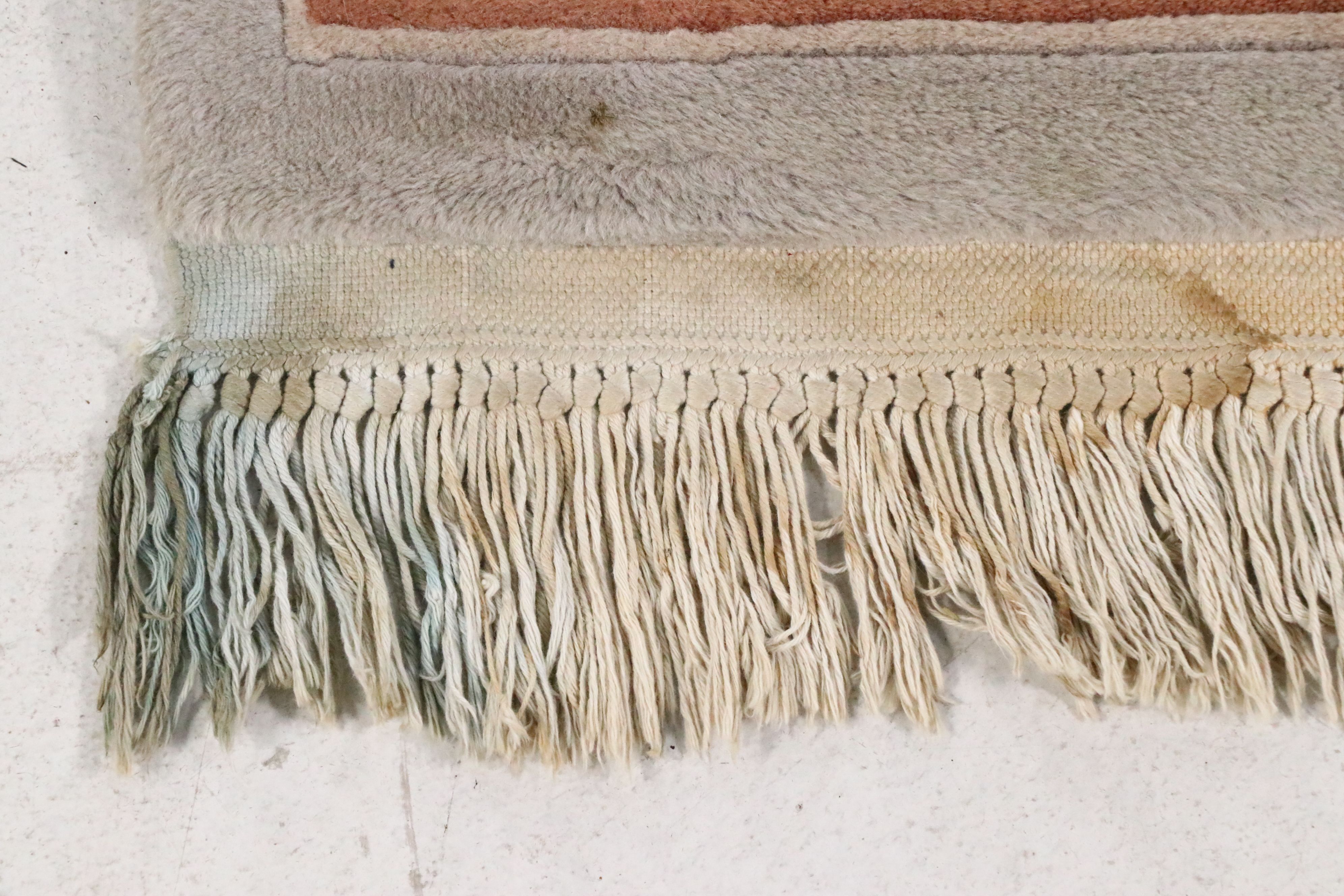 2'7 x 12'9 Hand-Knotted Chinese Peking Carpet Runner