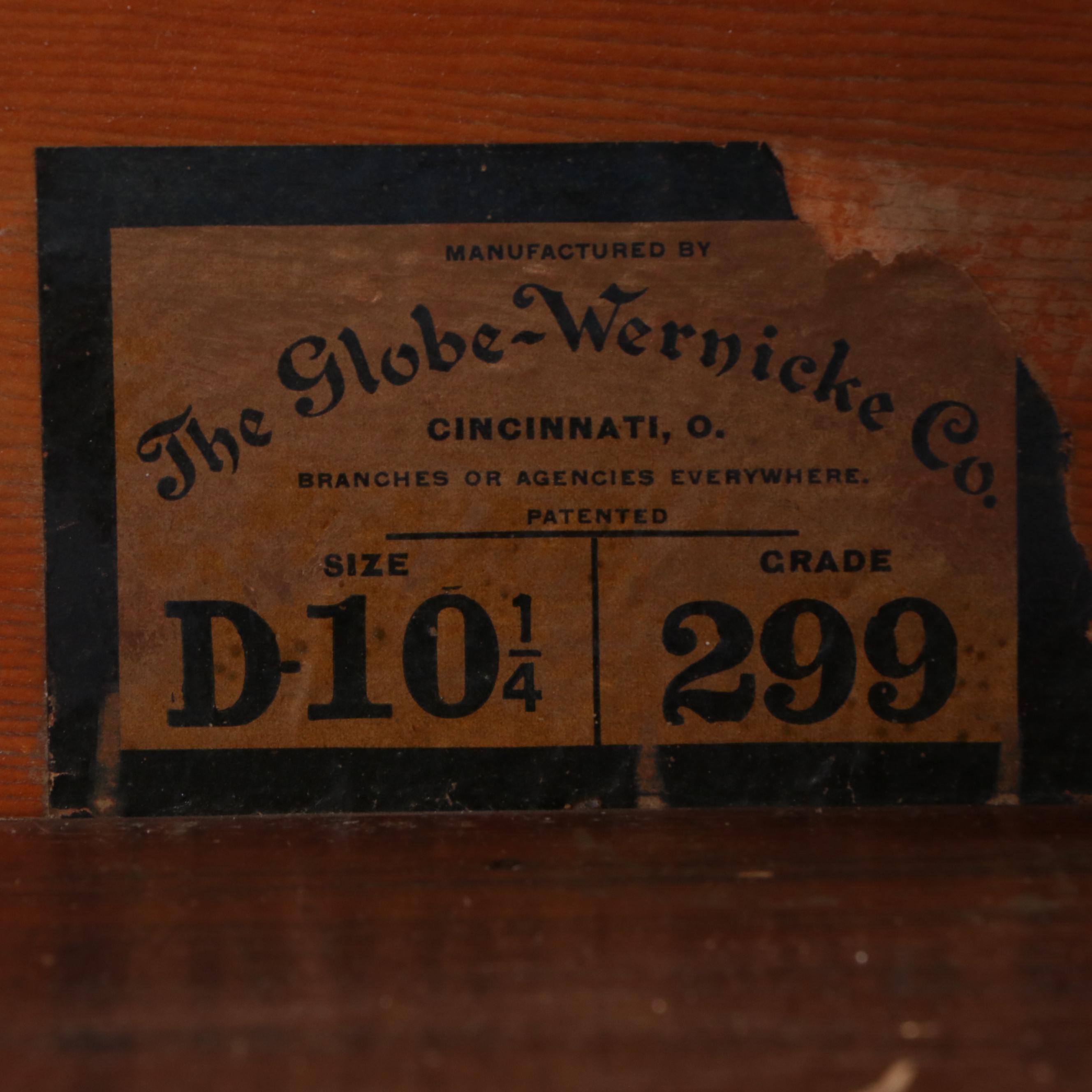 The Globe-Wernicke Co. Oak Barrister's Bookcase, Early to Mid-20th Century