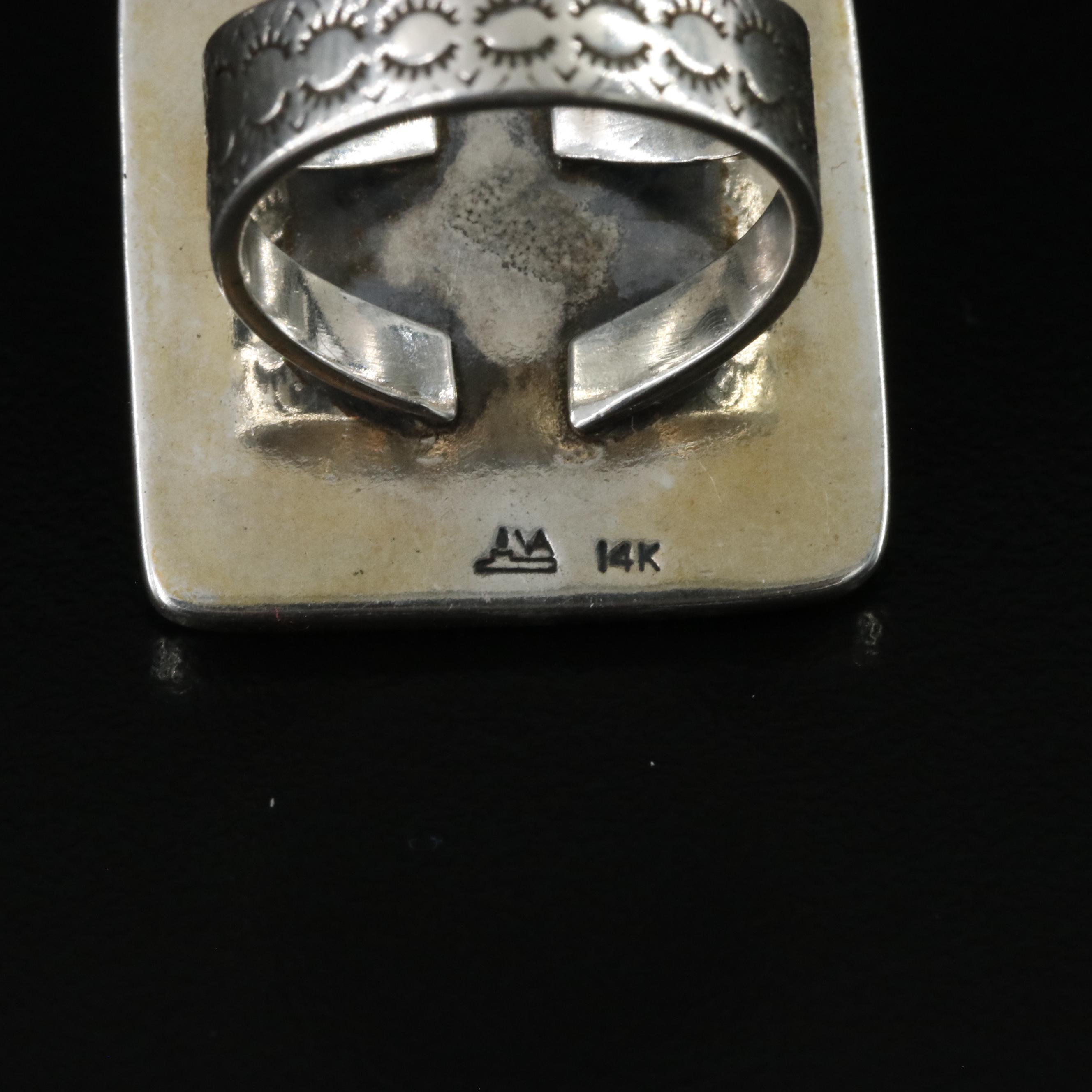 Sterling Anatole Amethyst Earrings and Relios Lapis Lazuli Ring with 14K Accents