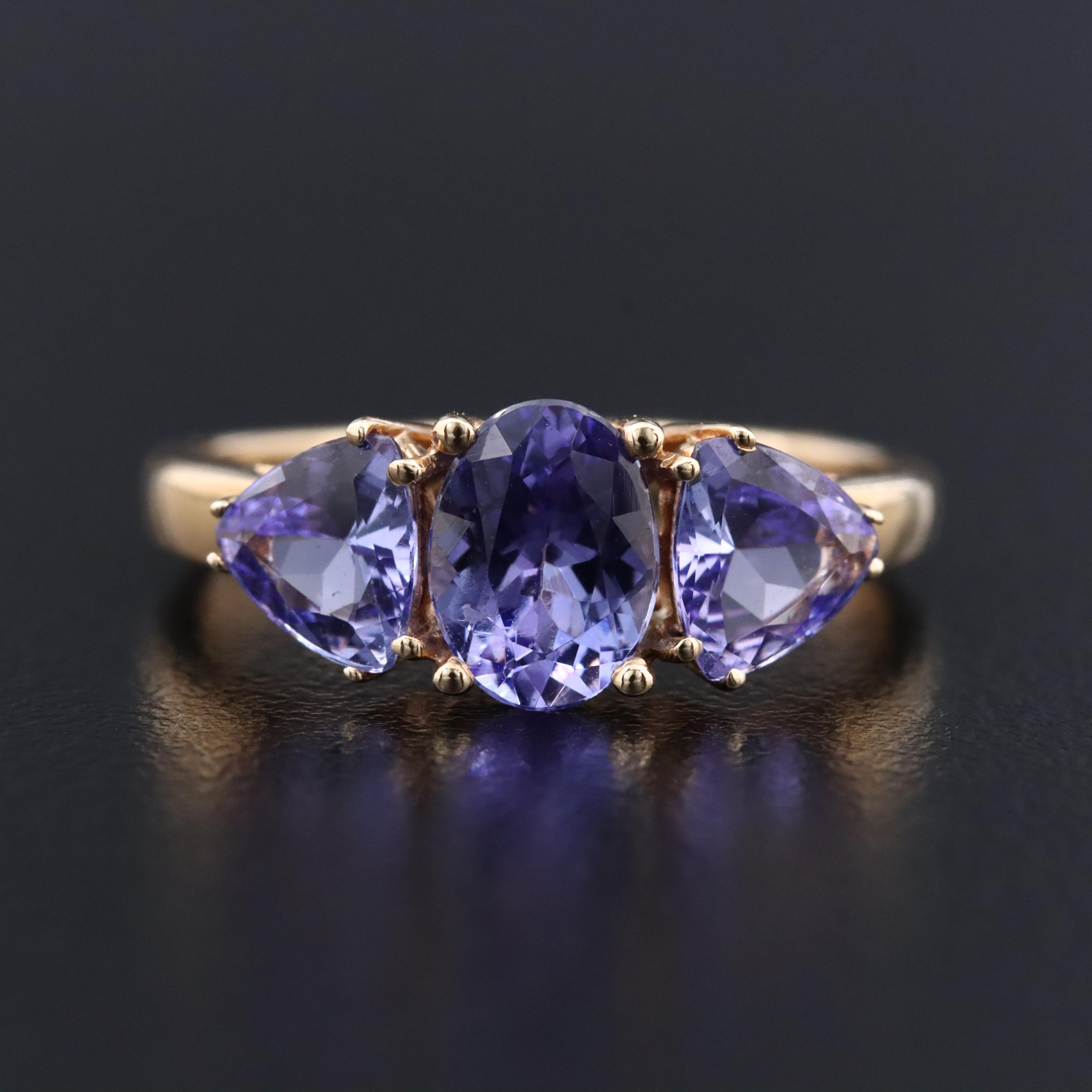 14K Tanzanite Ring