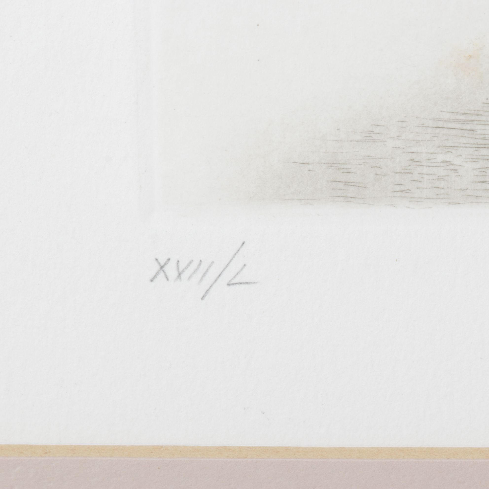 Rick Loudermilk "Roses" Hand-Colored Copperplate Etching, Late 20th Century