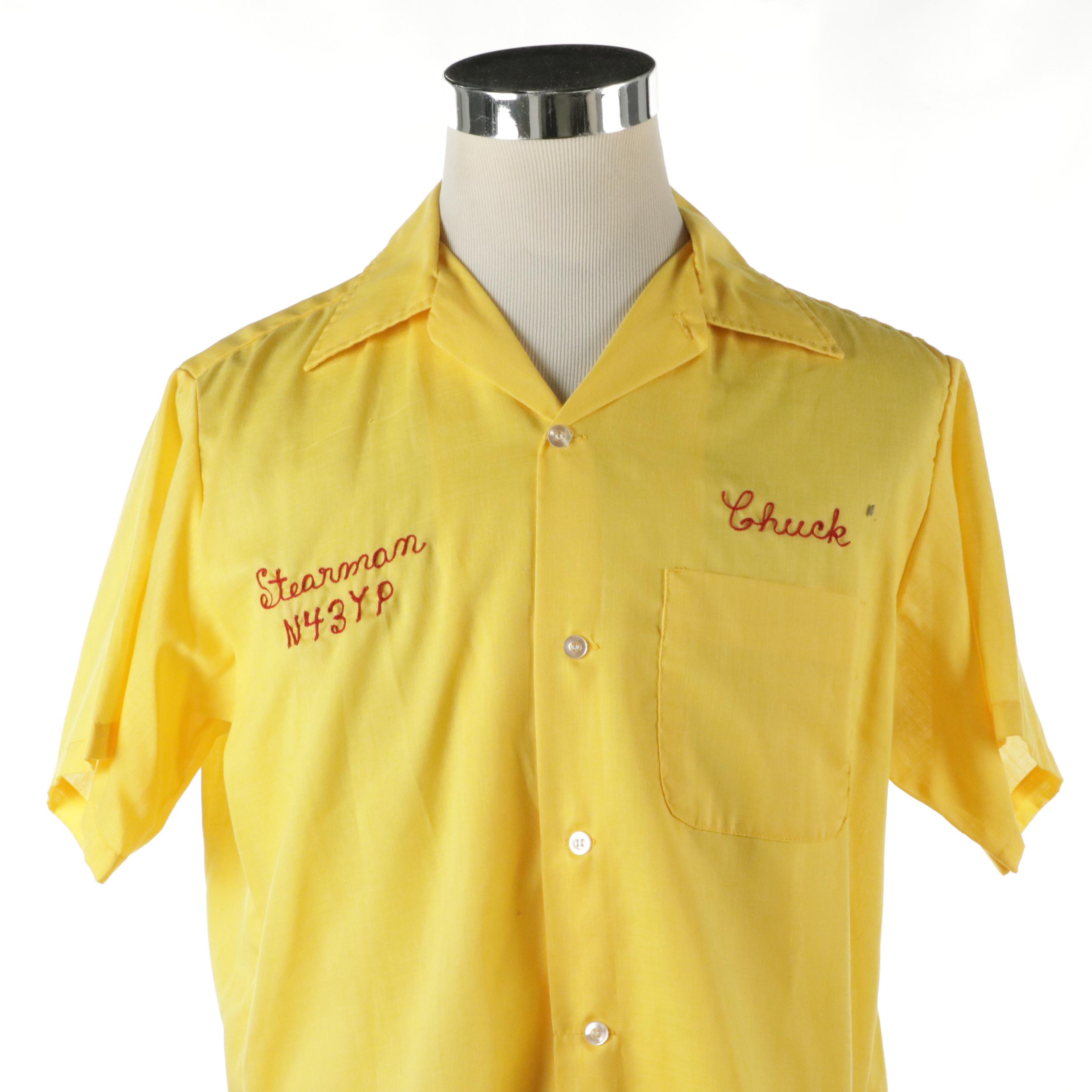 Vietnam War Era US Navy Type G-1 Flight Jacket with Commemorative Shirt/Hat