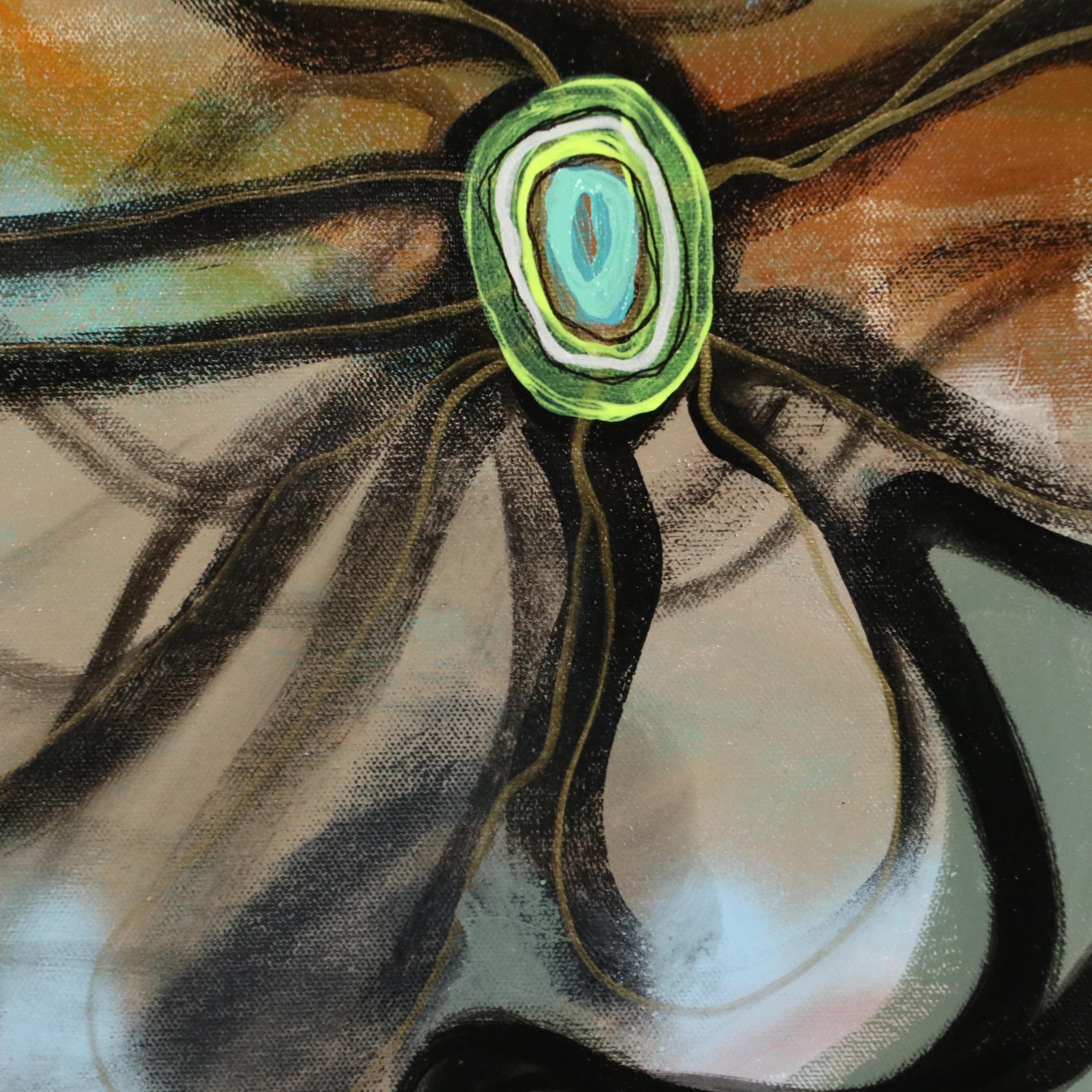 Jordan Howell Acrylic Painting "Ancestral Riot," 2024