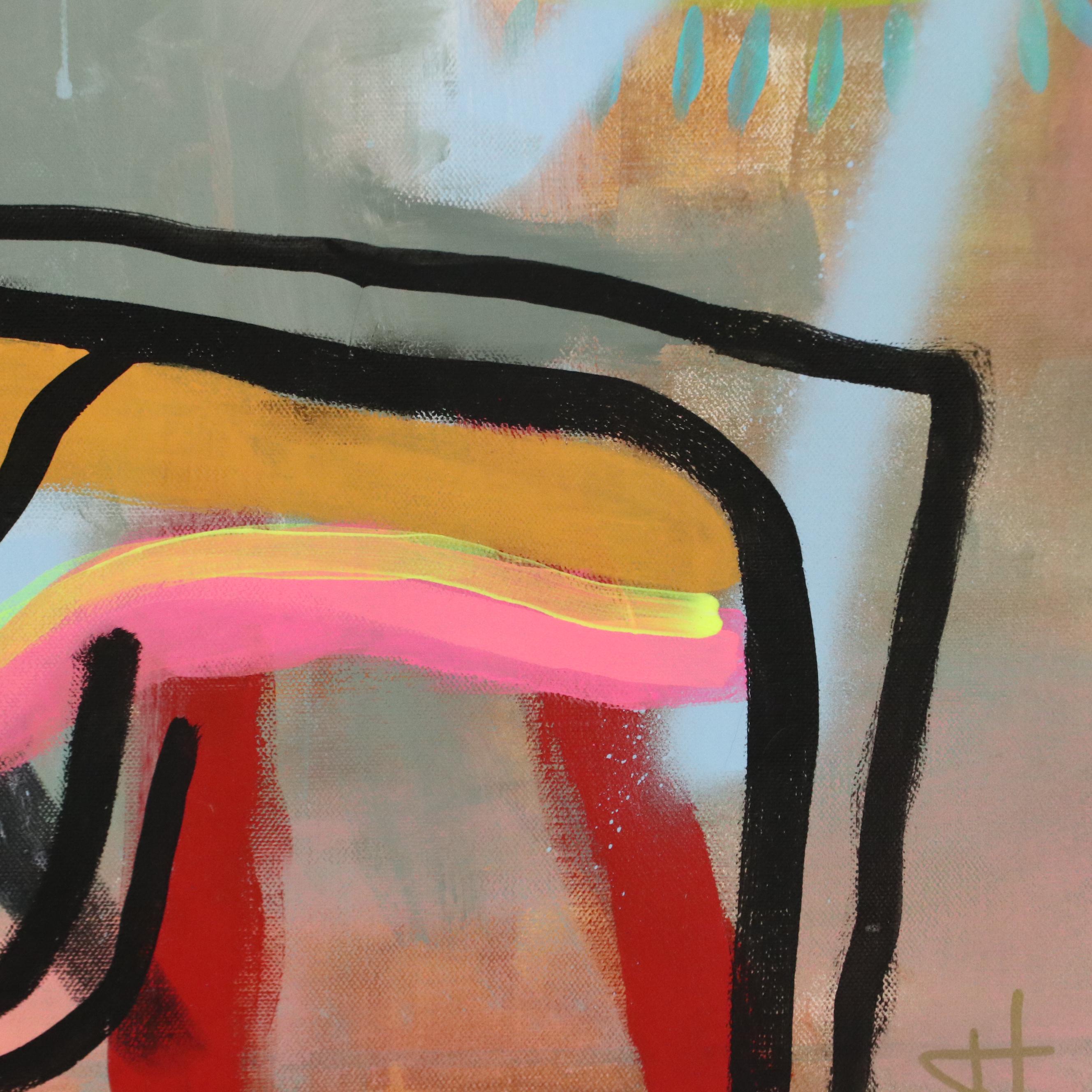 Jordan Howell Acrylic Painting "Ancestral Riot," 2024