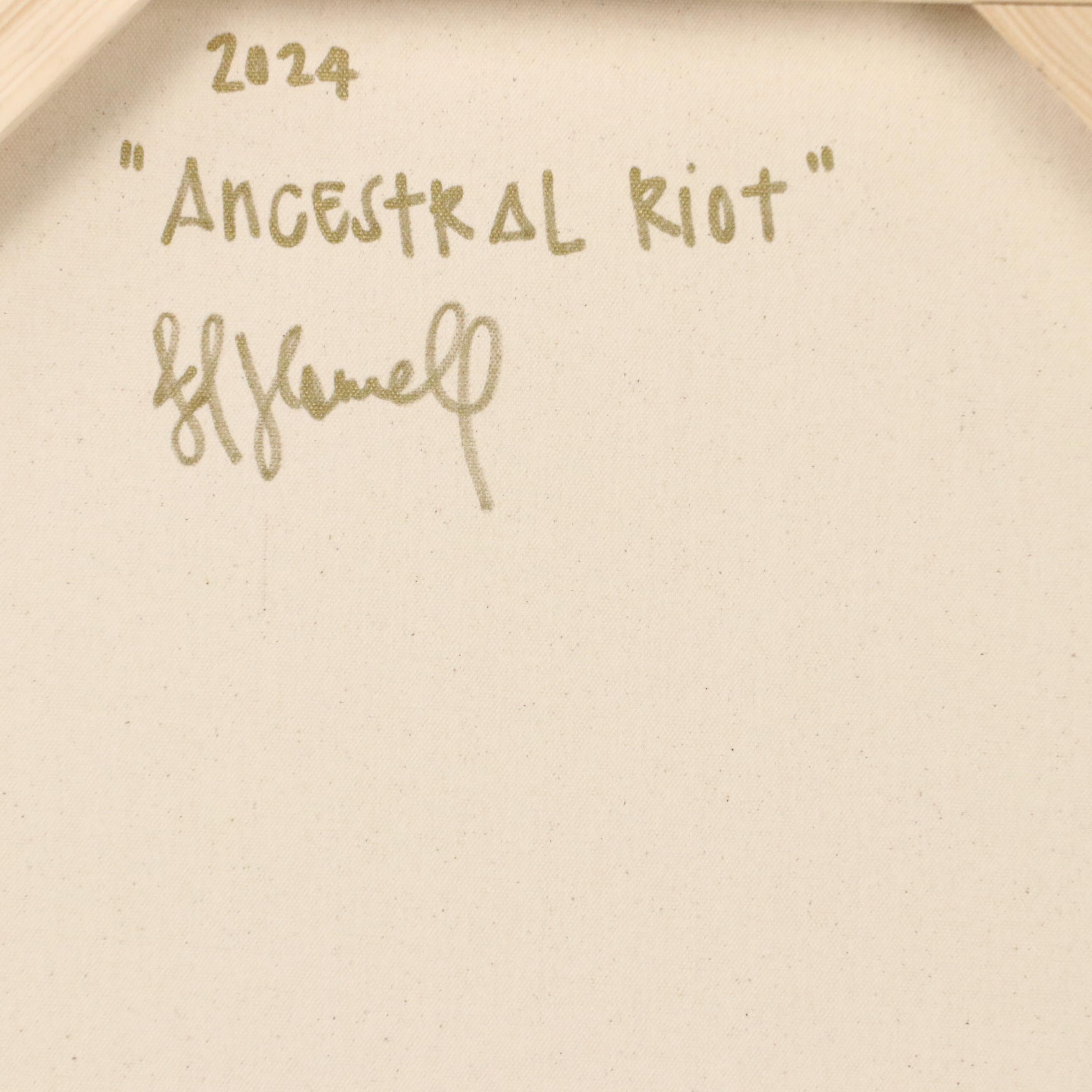 Jordan Howell Acrylic Painting "Ancestral Riot," 2024