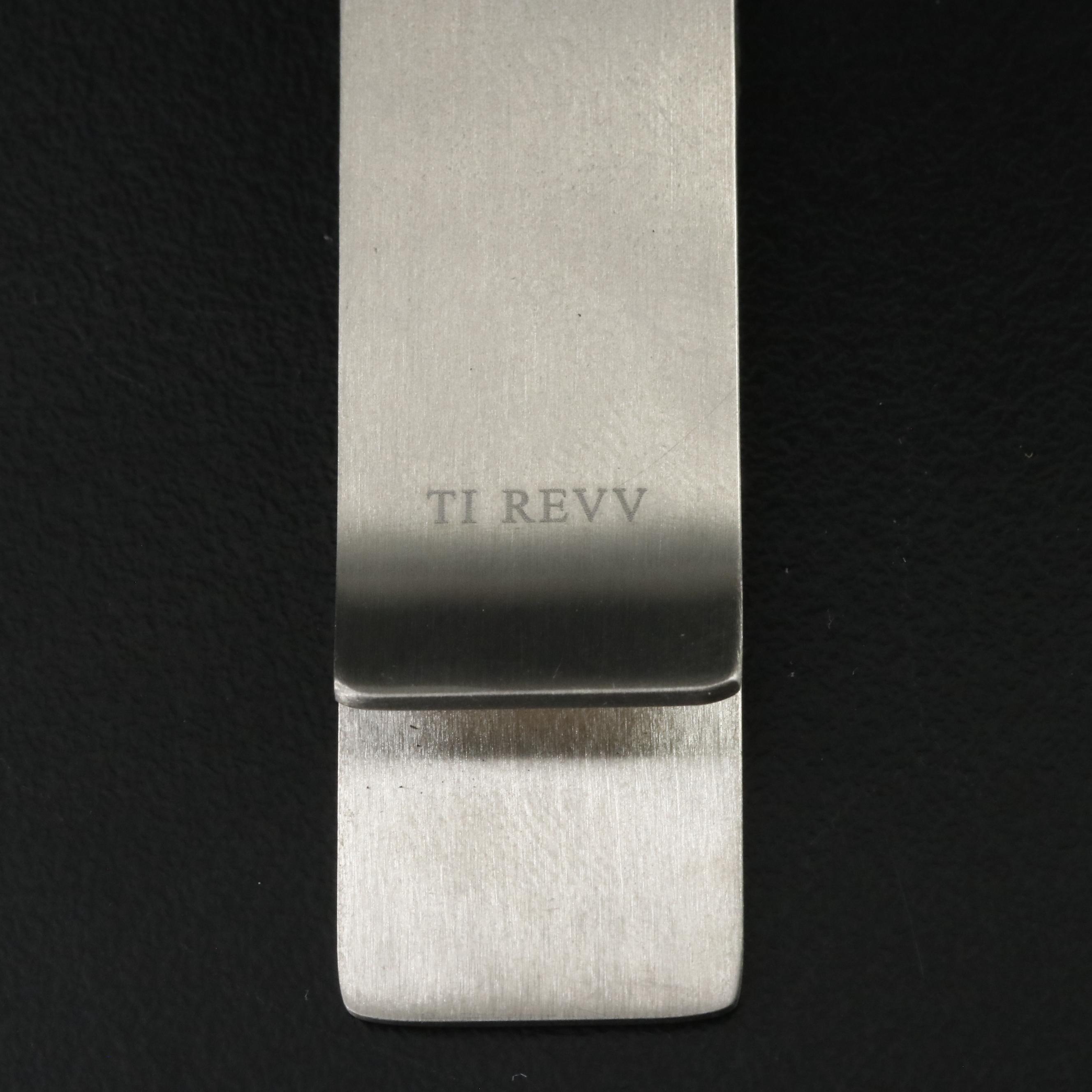 Stainless Steel Bracelet and Titanium Money Clip