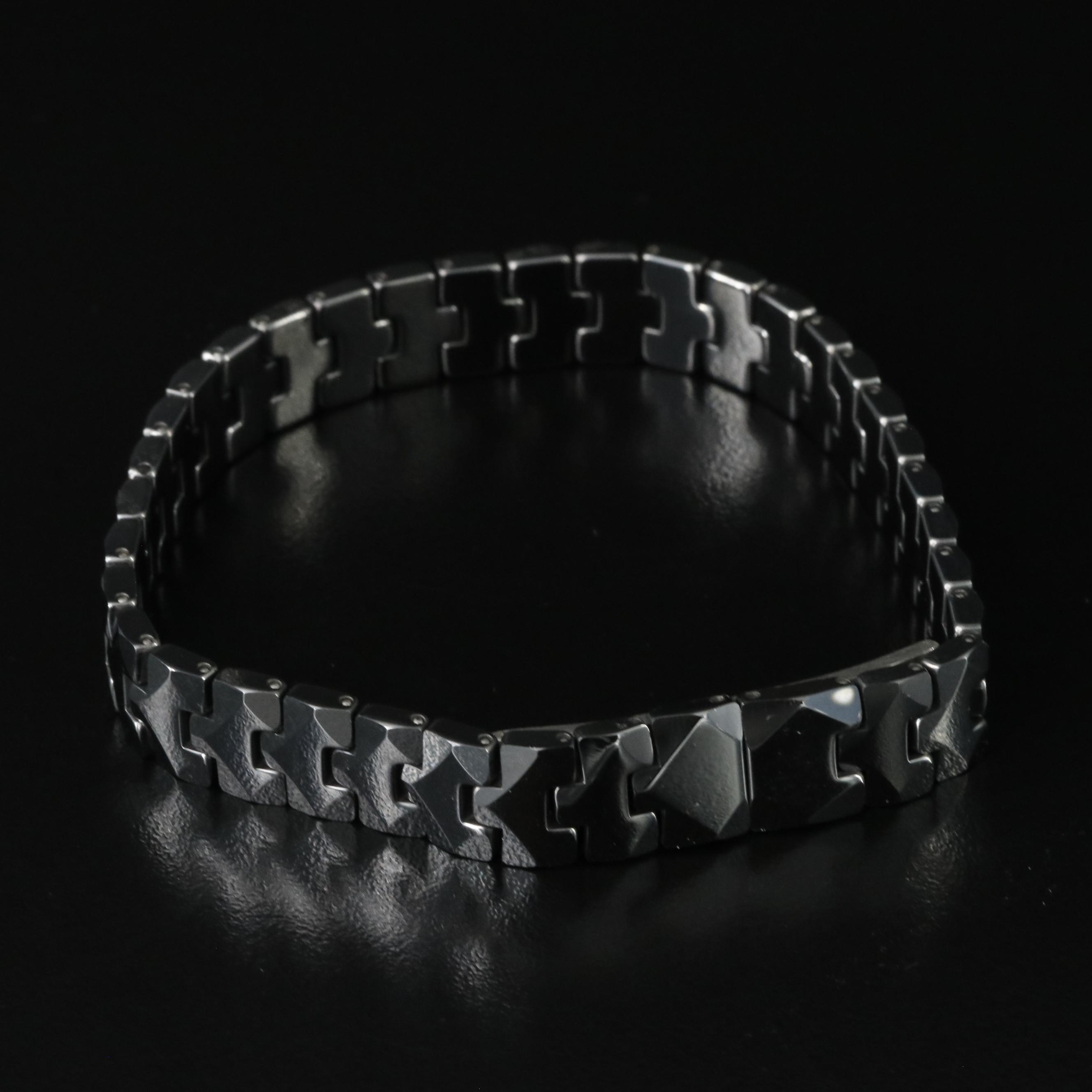 Stainless Steel Bracelet and Titanium Money Clip