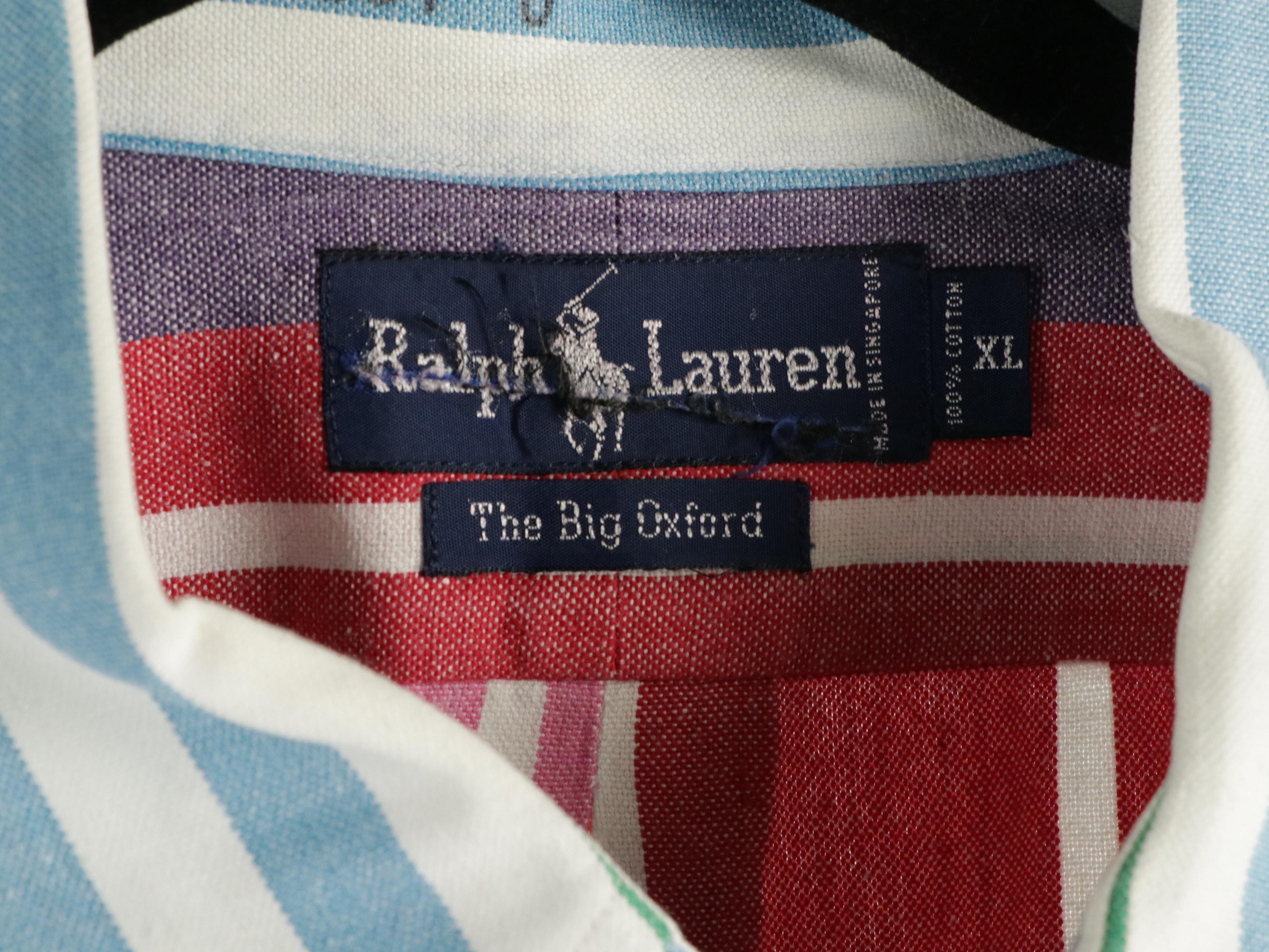 Men's Polo Ralph Lauren and Nautica Cotton and Linen Button-Front Shirts