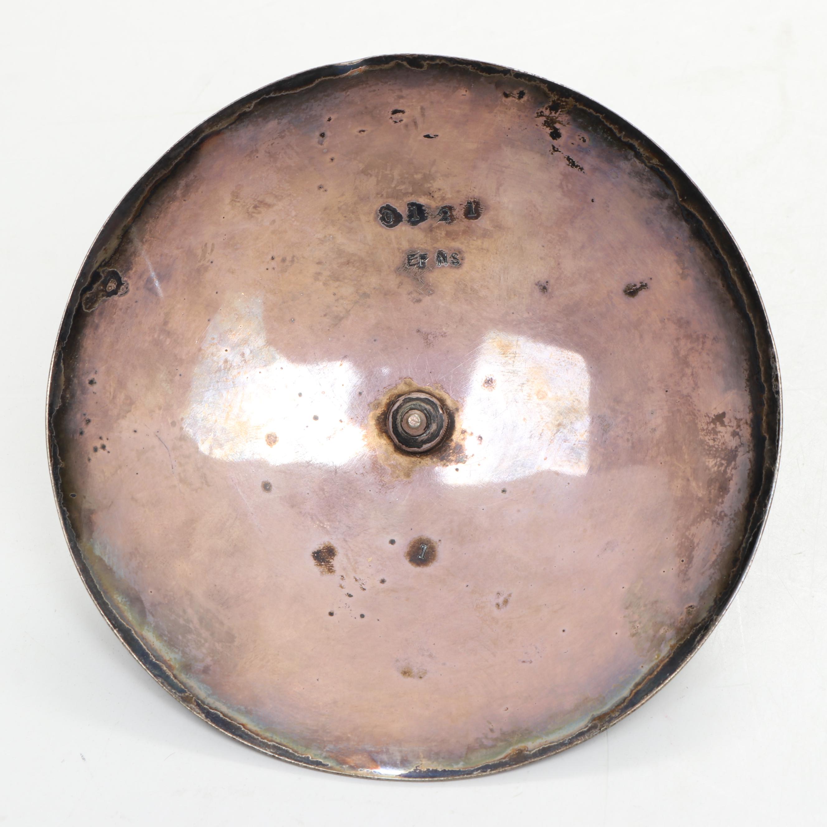 Wedgwood Blue Jasperware and Silver Plate Biscuit Barrel, Mid to Late 19th C.