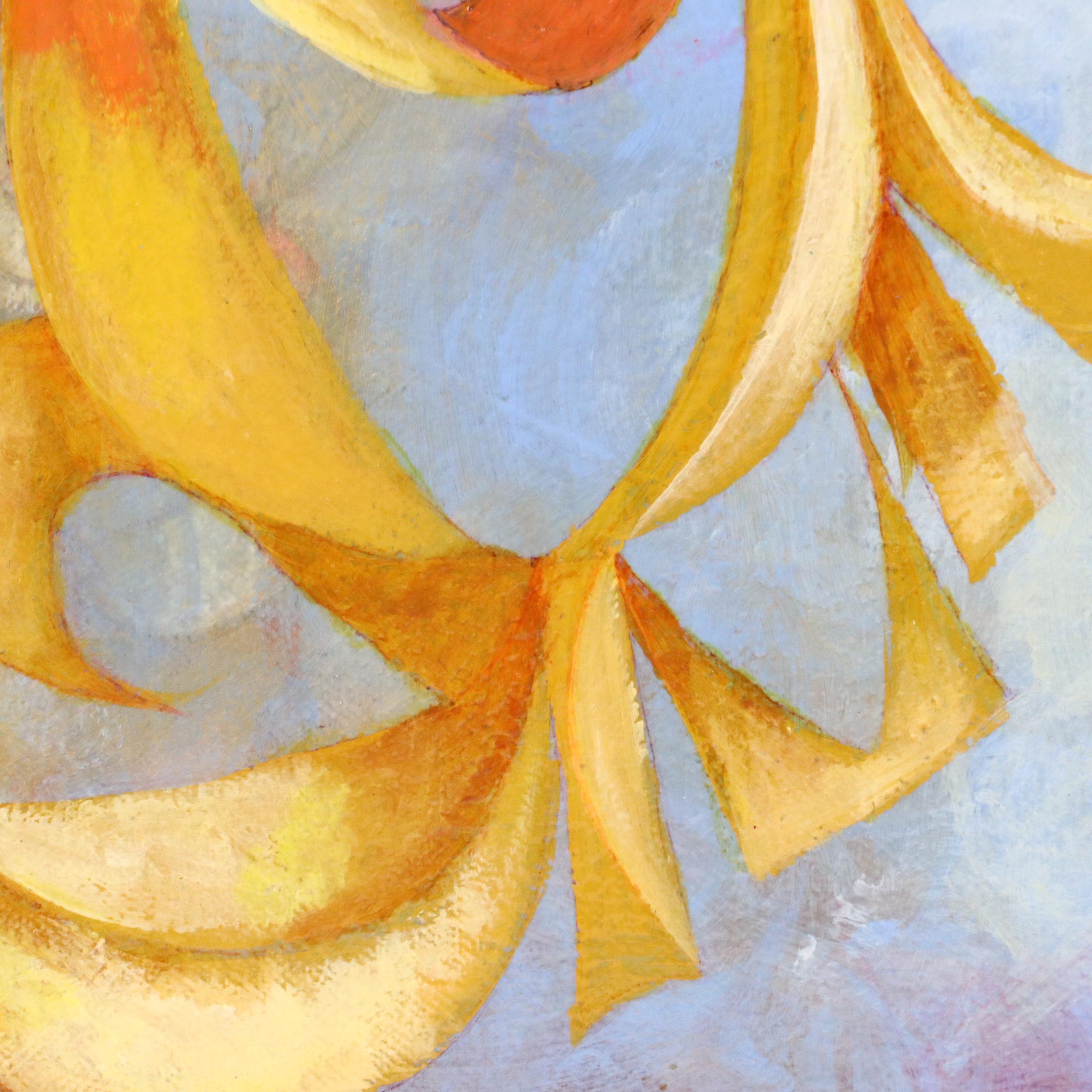 Cedric Michael Cox Abstract Acrylic Painting "Up in the Air No. 3," 2016