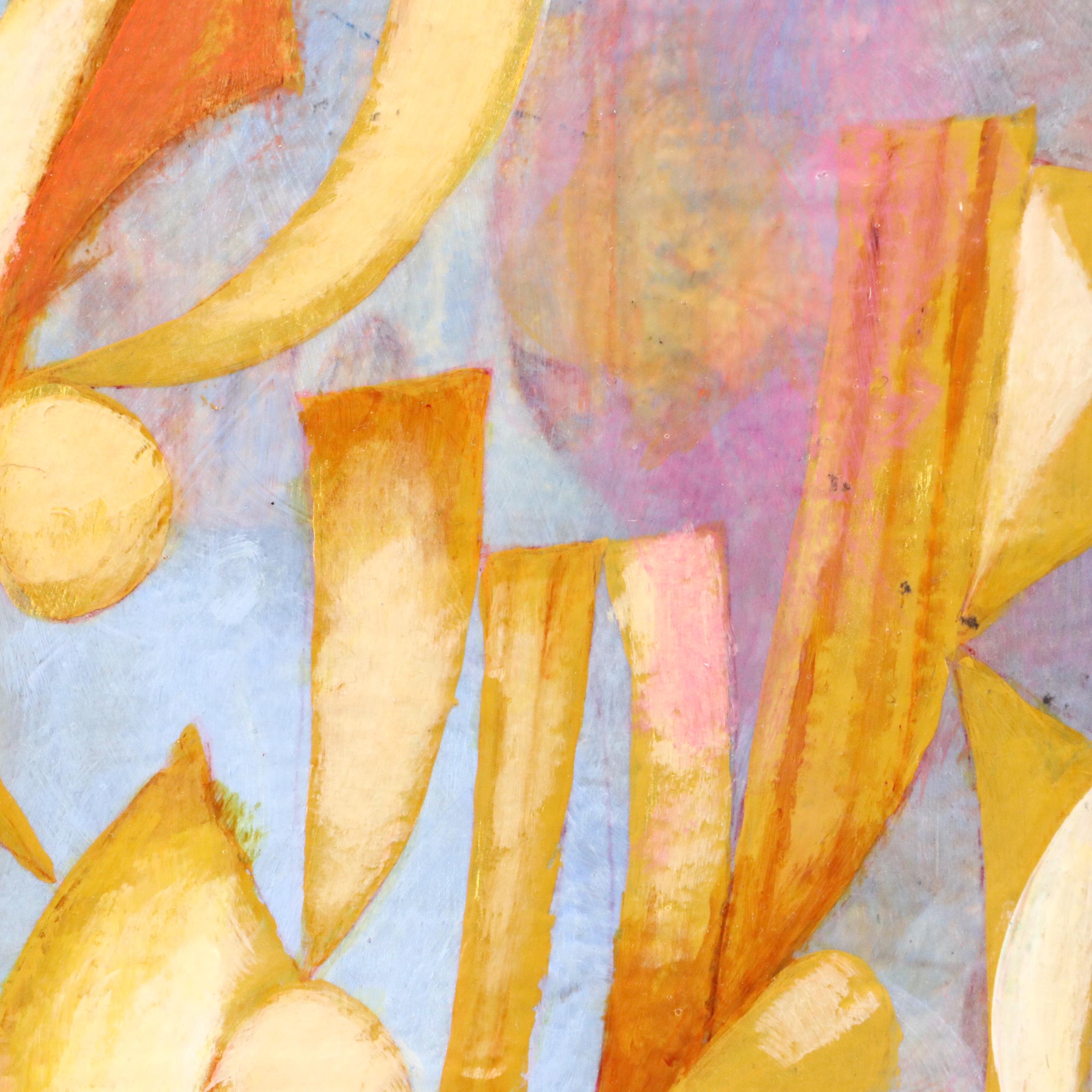 Cedric Michael Cox Abstract Acrylic Painting "Up in the Air No. 3," 2016