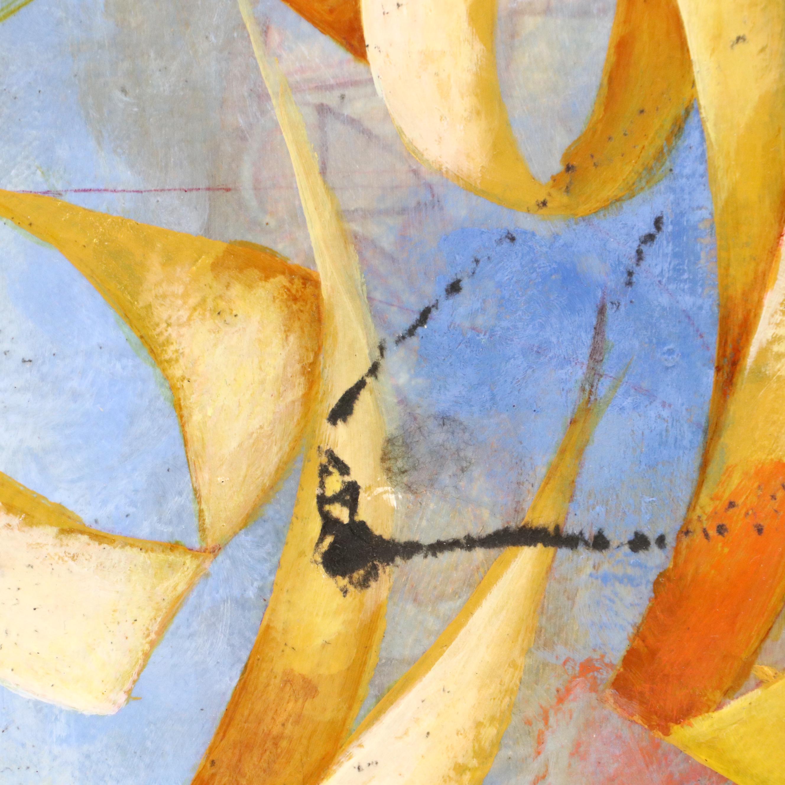 Cedric Michael Cox Abstract Acrylic Painting "Up in the Air No. 3," 2016